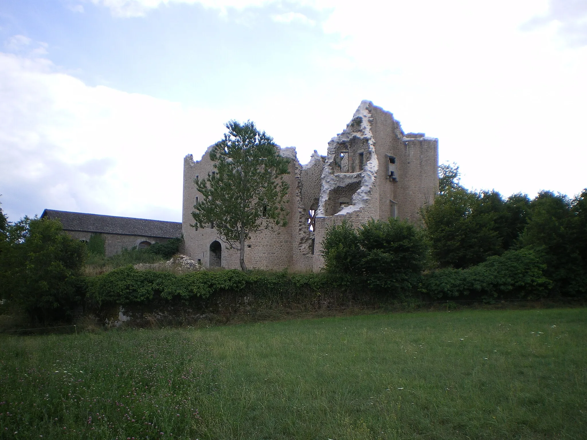 Photo showing: Château de Naucaze, Saint-Julien-de-Toursac, Cantal, France