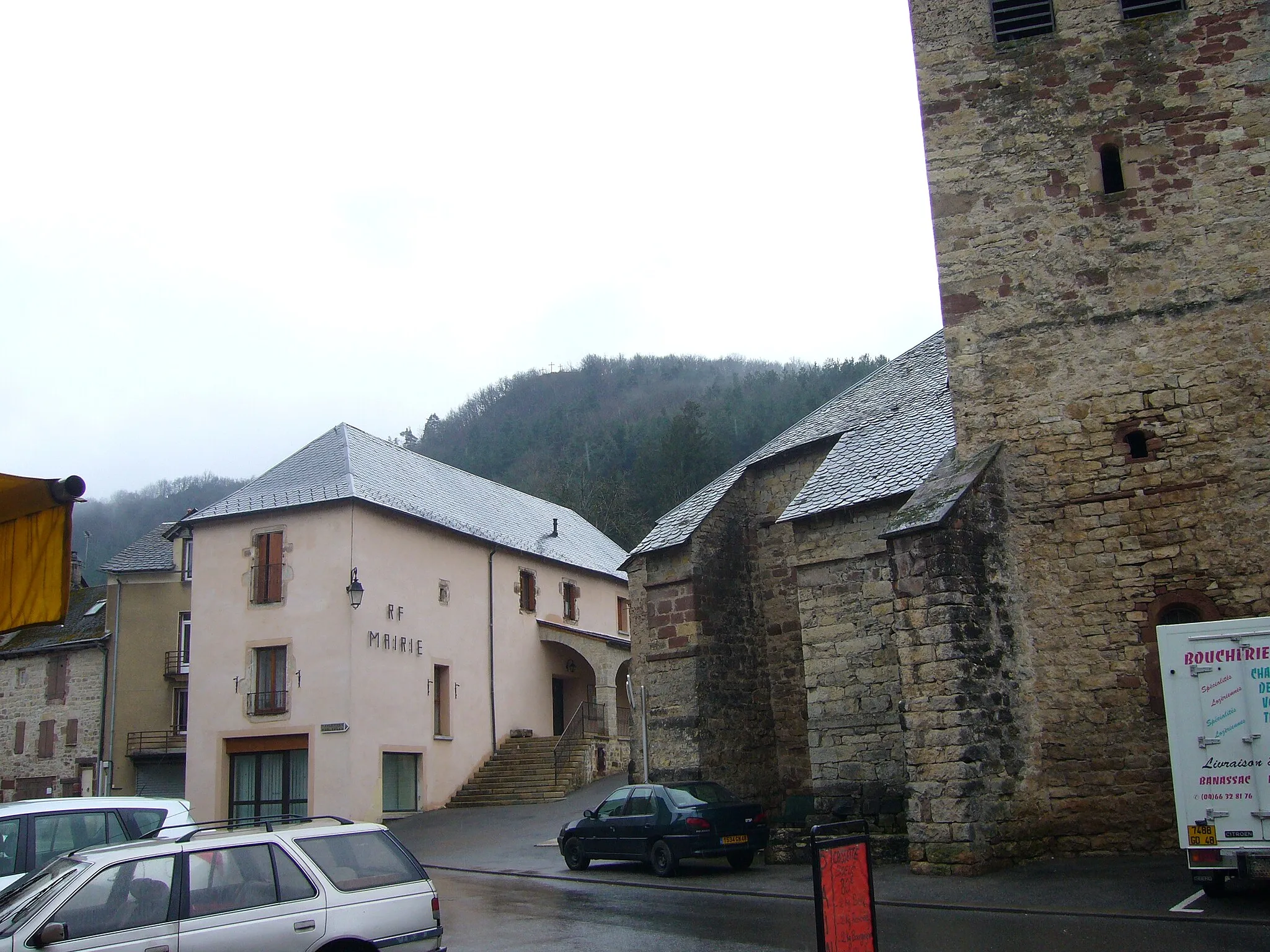 Photo showing: Le village de Banassac, Lozère, France