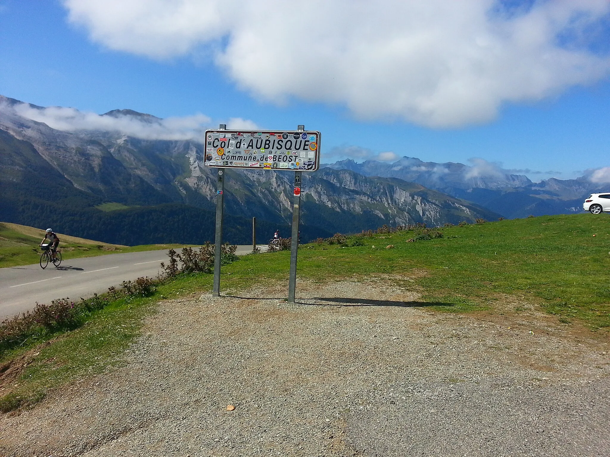 Photo showing: Au col d'Aubisque, 1710m!