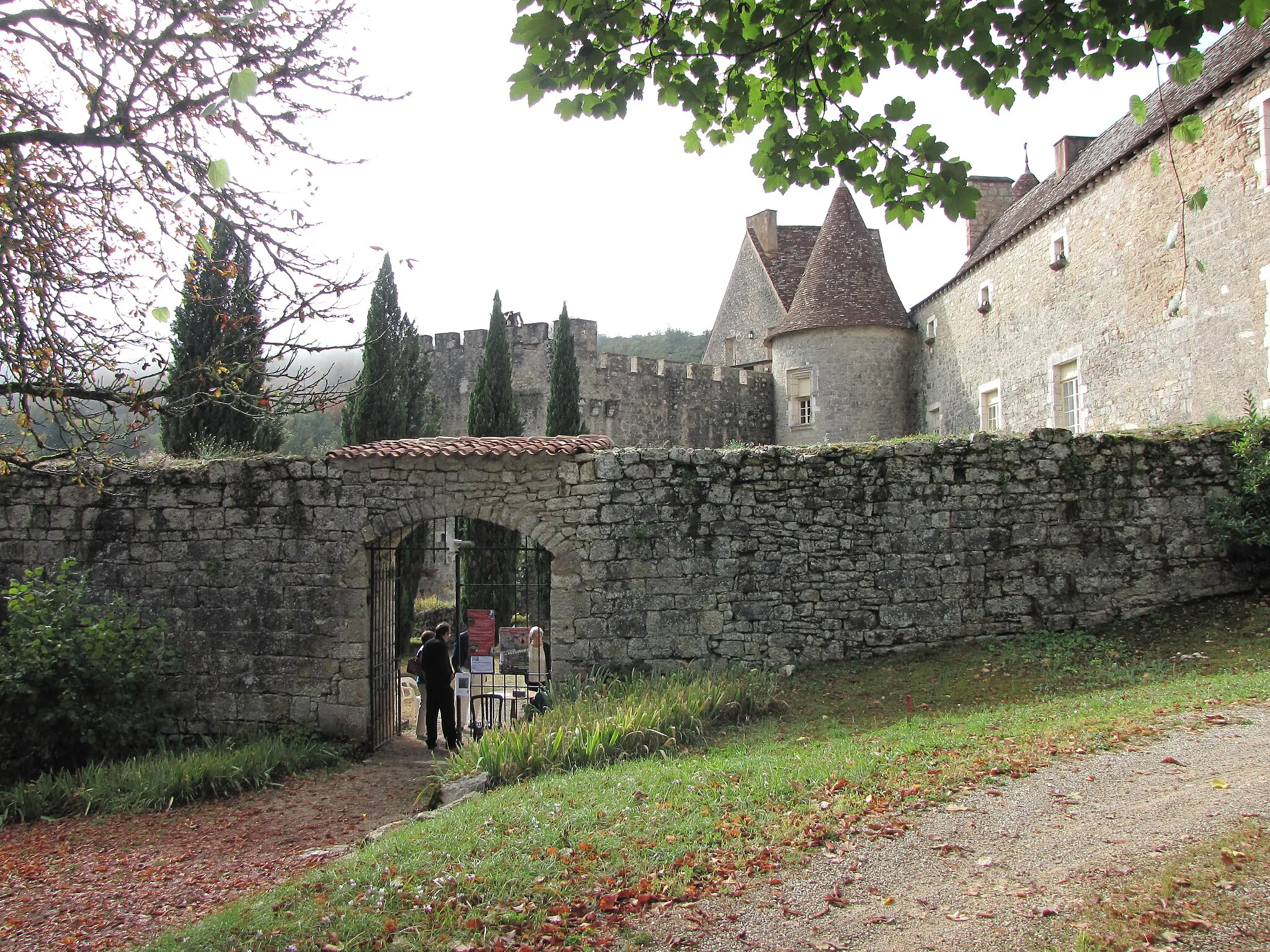 Photo showing: Château de Cabrerets