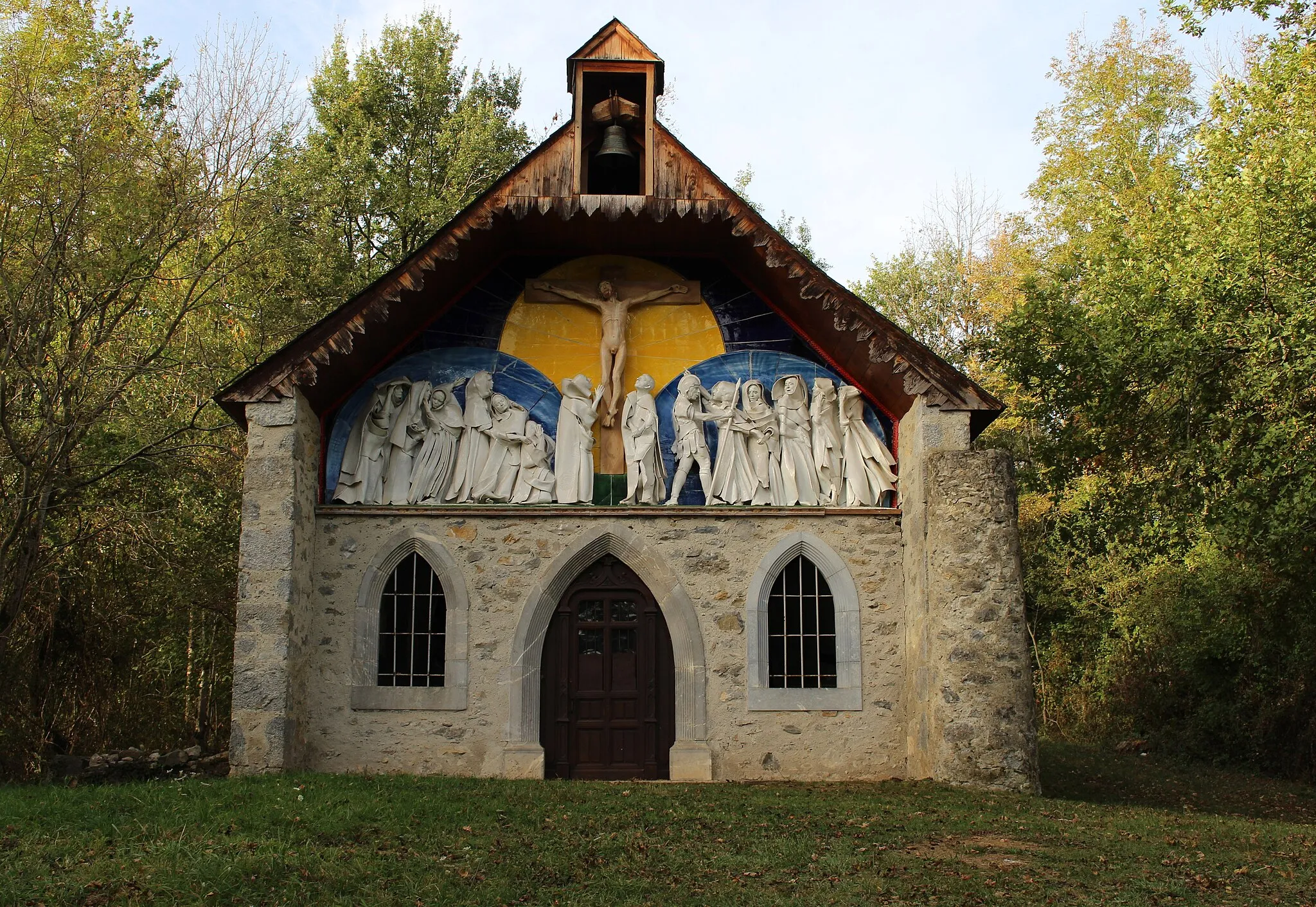 Photo showing: Chapelle Haute du Calvaire du Mont-Arès de Nestier (Hautes-Pyrénées)