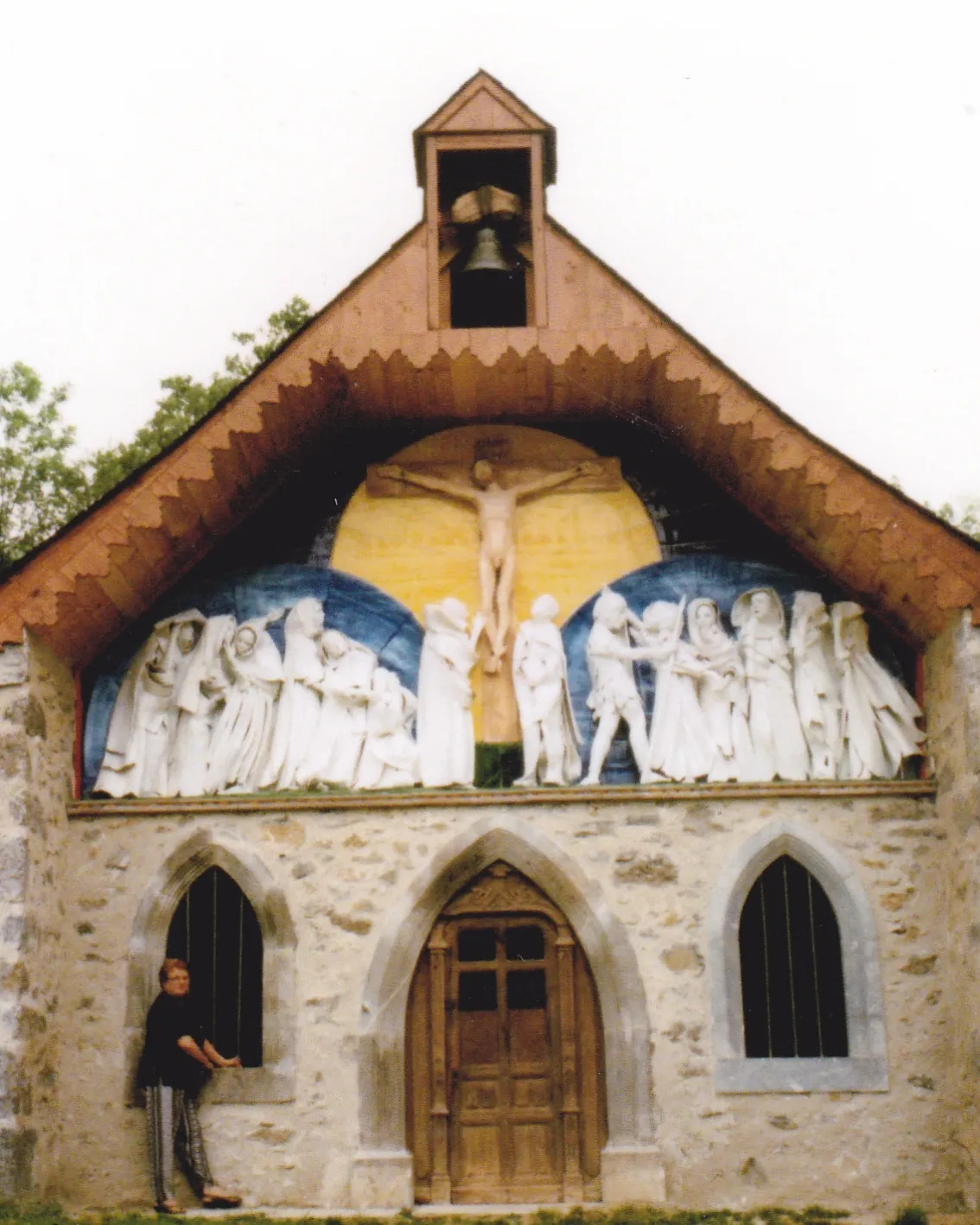 Photo showing: La chapelle supérieure du Calvaire