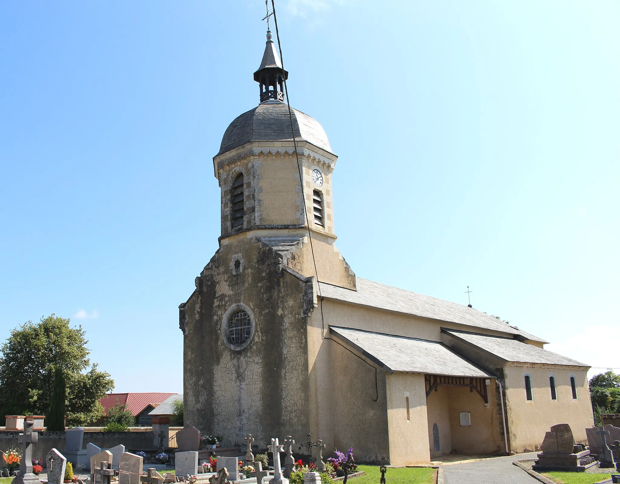 Photo showing: Église Saint-Jean-Baptiste de Castelbajac (Hautes-Pyrénées)