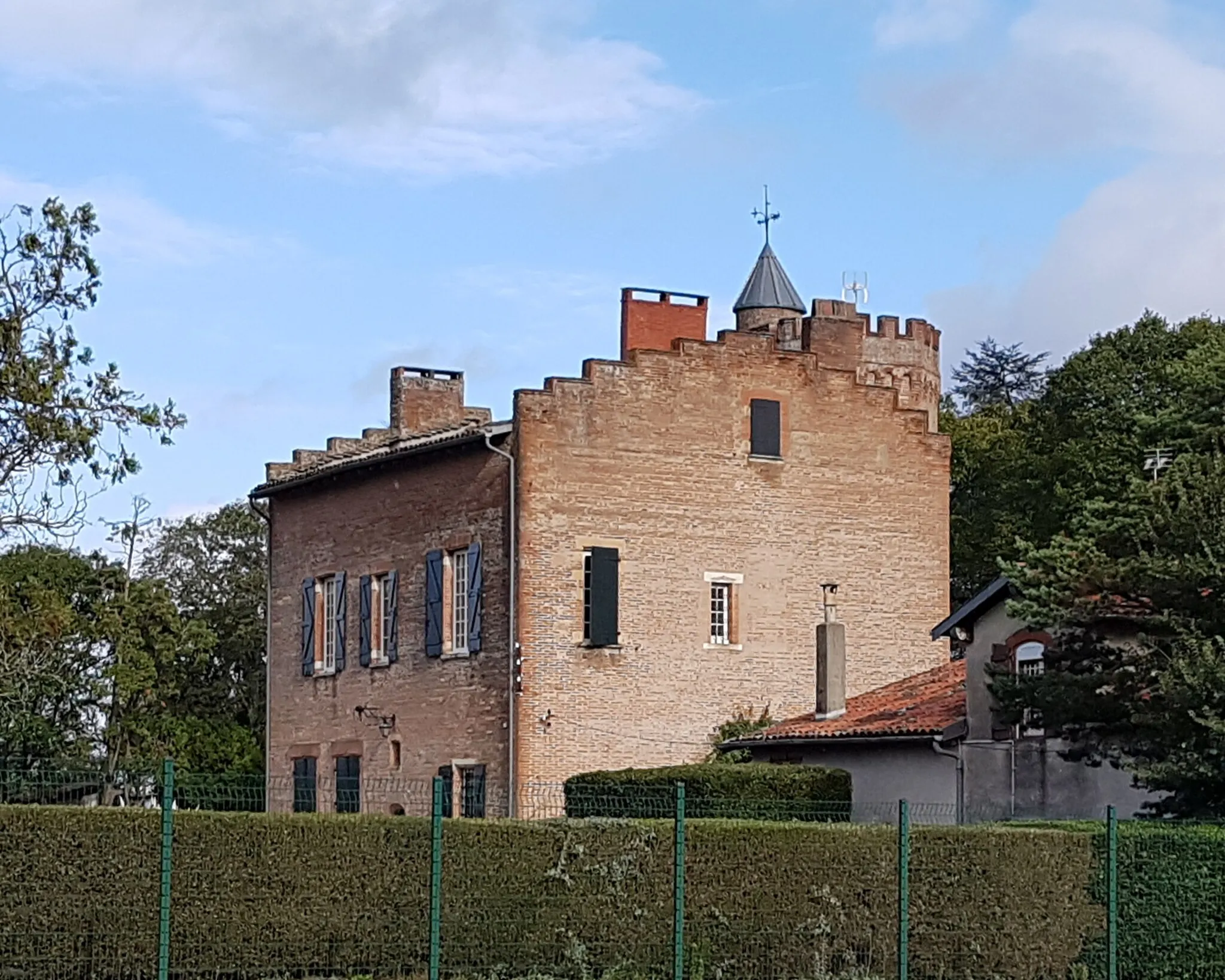 Photo showing: Château Doujat à St-Martin du Touch - Vue de l'arrière