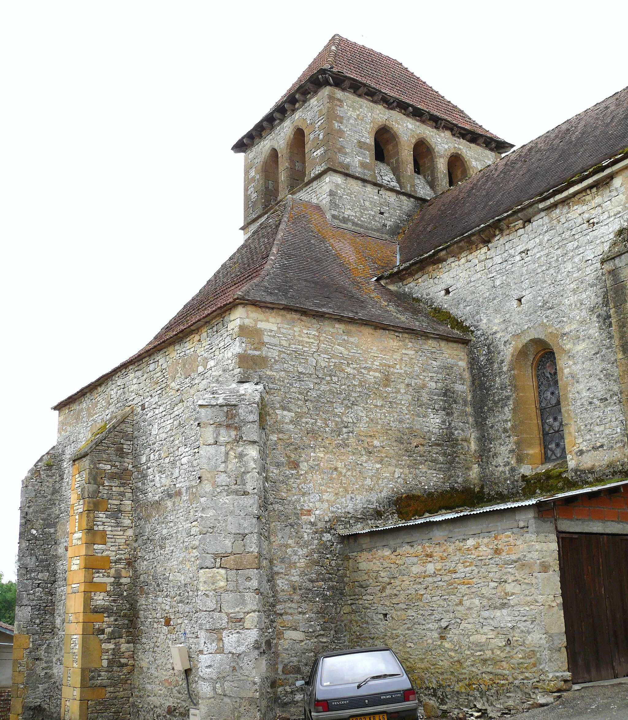 Photo showing: Montcléra - Eglise