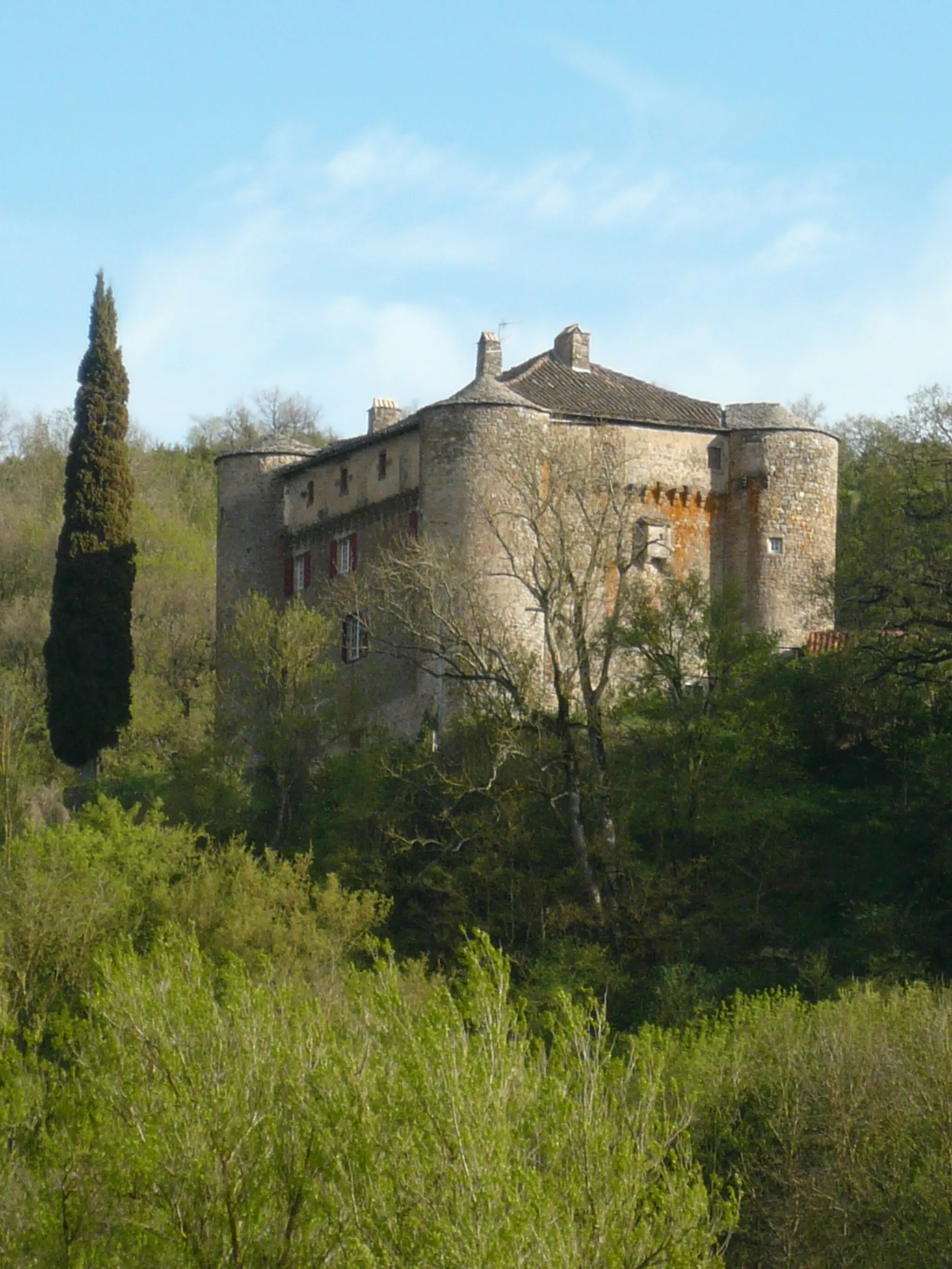 Photo showing: Château du XIVe siècle situé dans la commune de "Versols et Lapeyre" département de l'Aveyron.