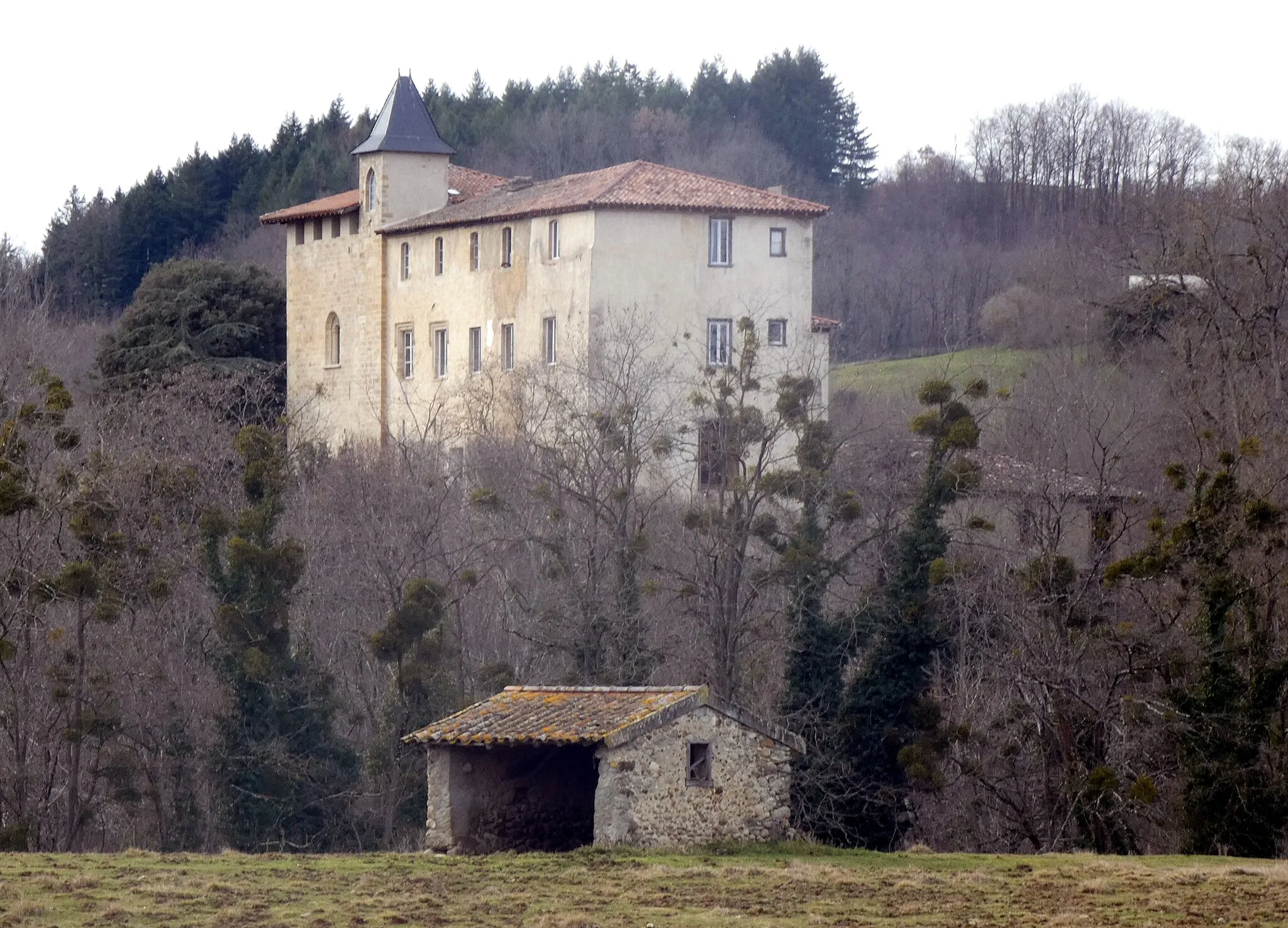 Photo showing: Château de Crampagna (Ariège)