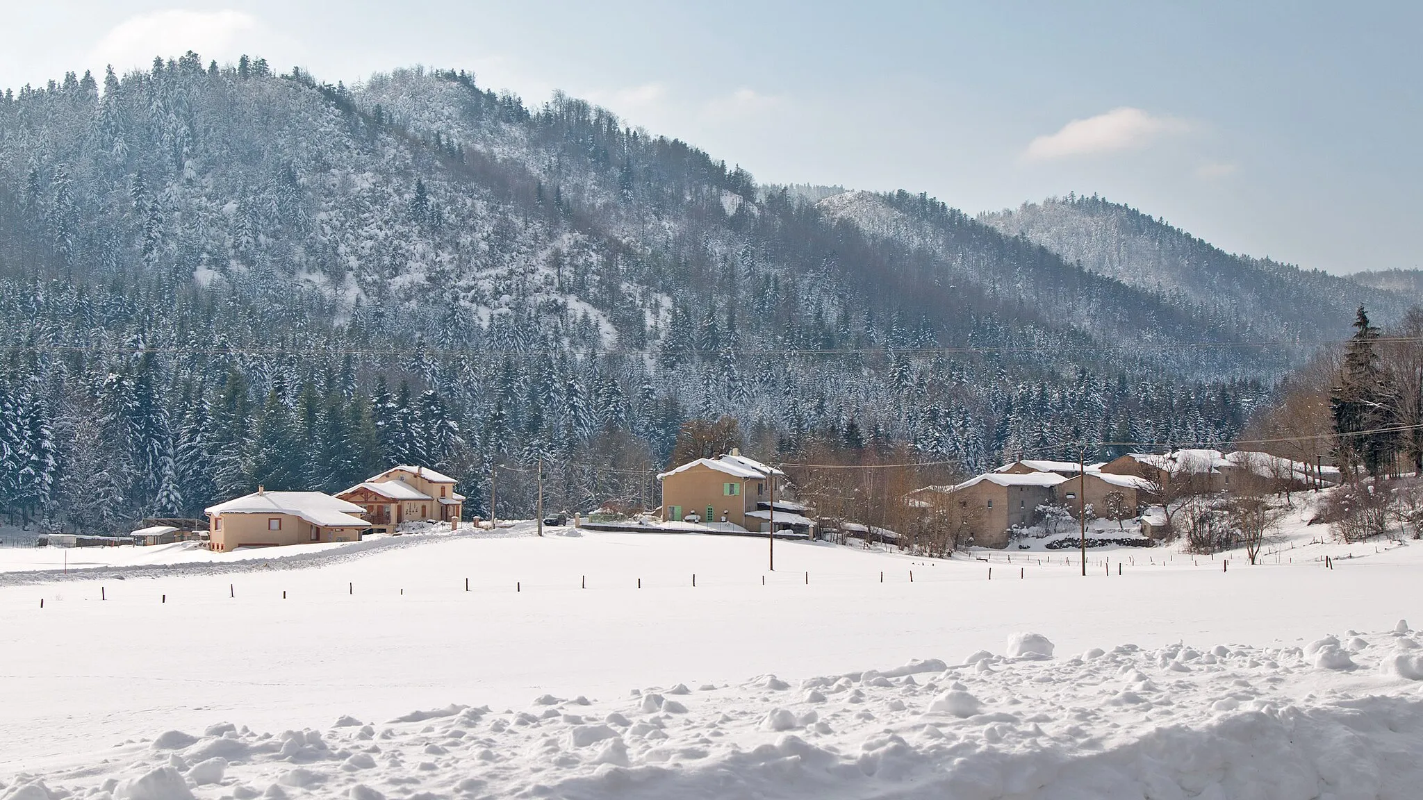 Photo showing: La Benague, hameau de Roquefeuil