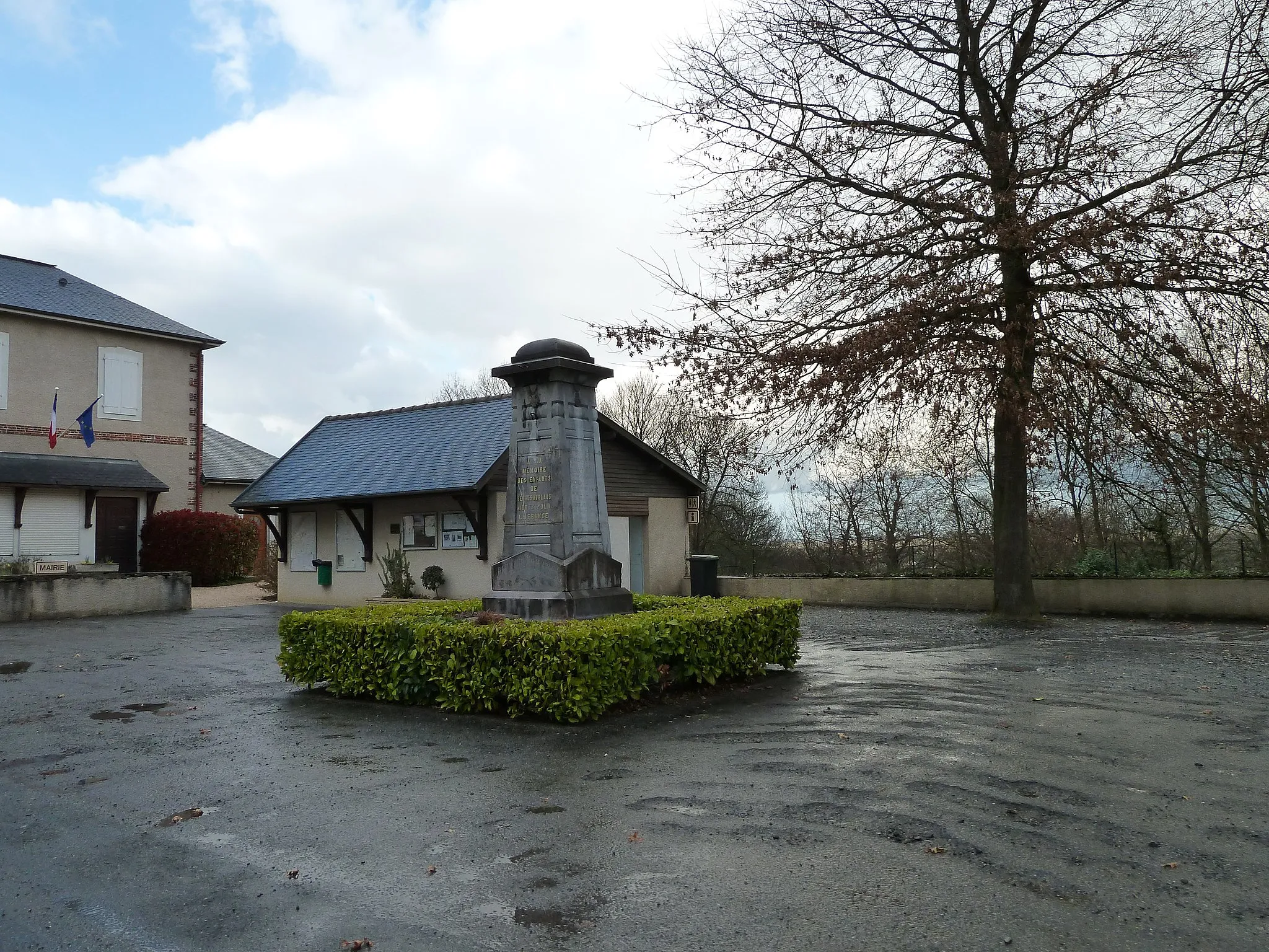 Photo showing: Monument aux morts de Serres-Morlaàs