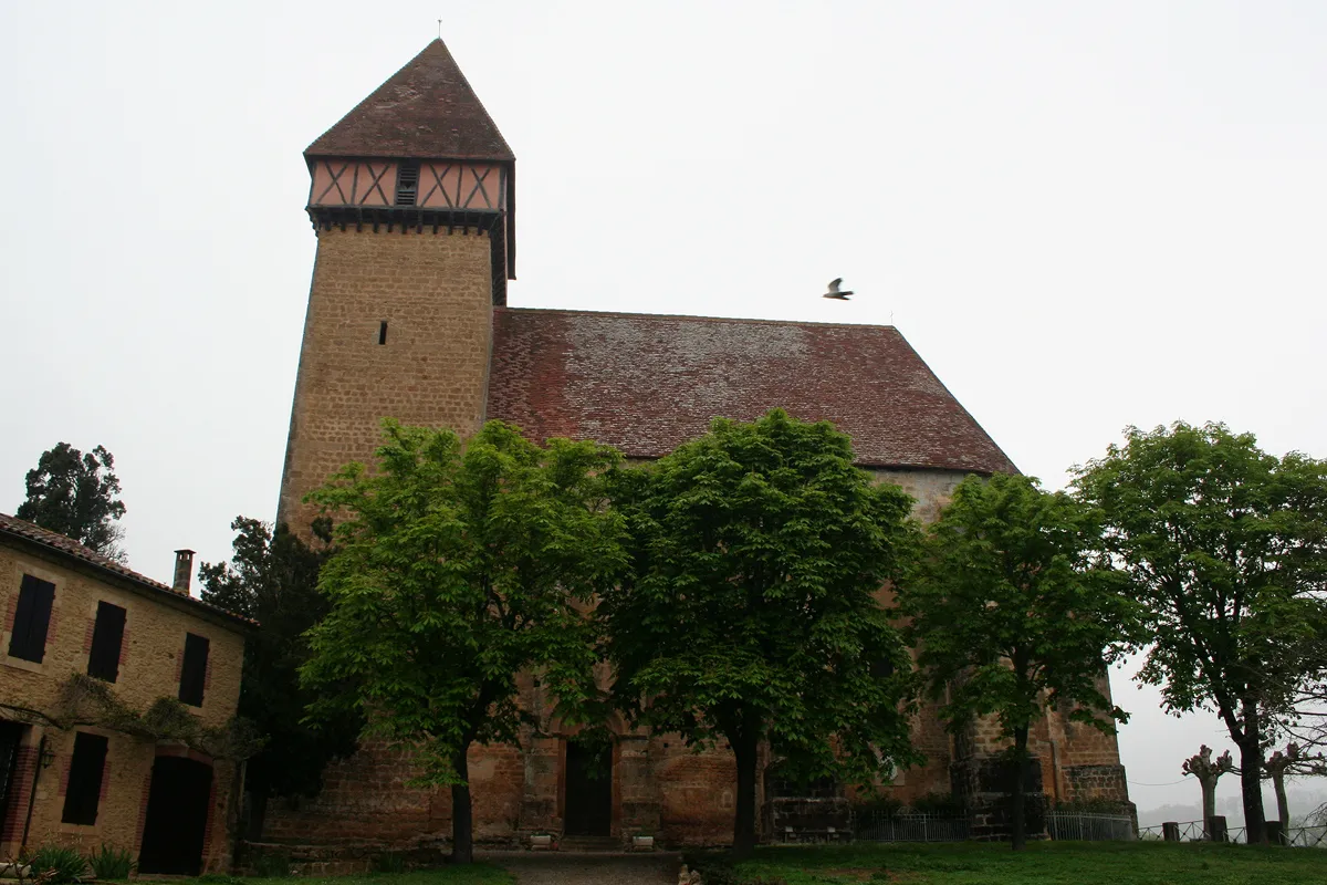 Photo showing: Church of Sabazan, Gers, France.