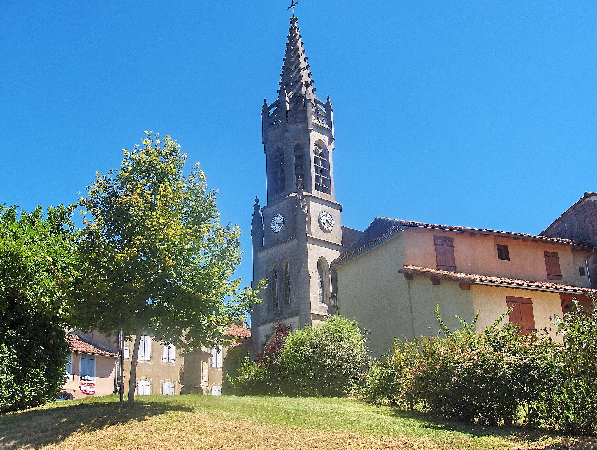 Photo showing: City Lupiac in the Gers