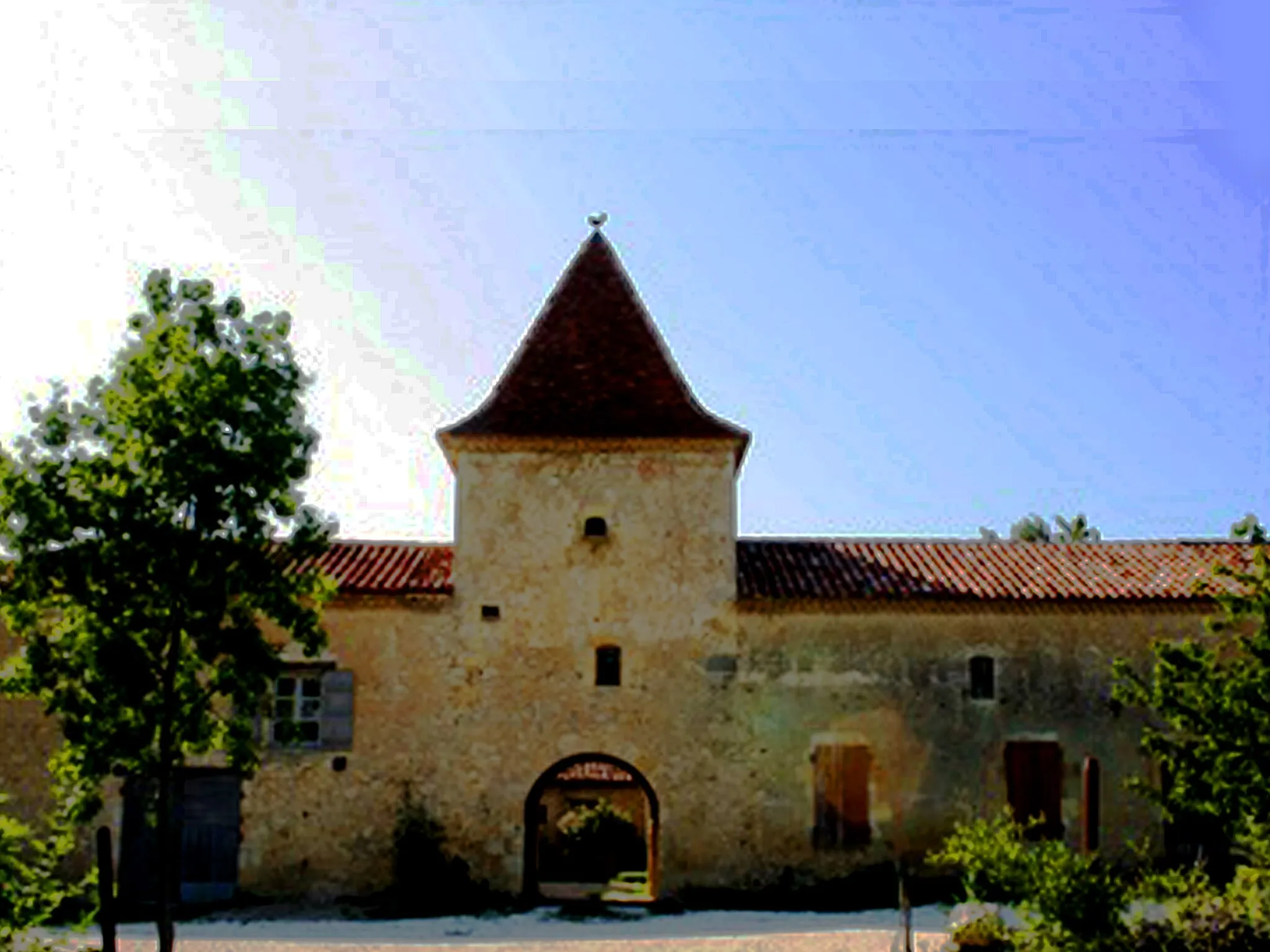Photo showing: Porte fortifiée