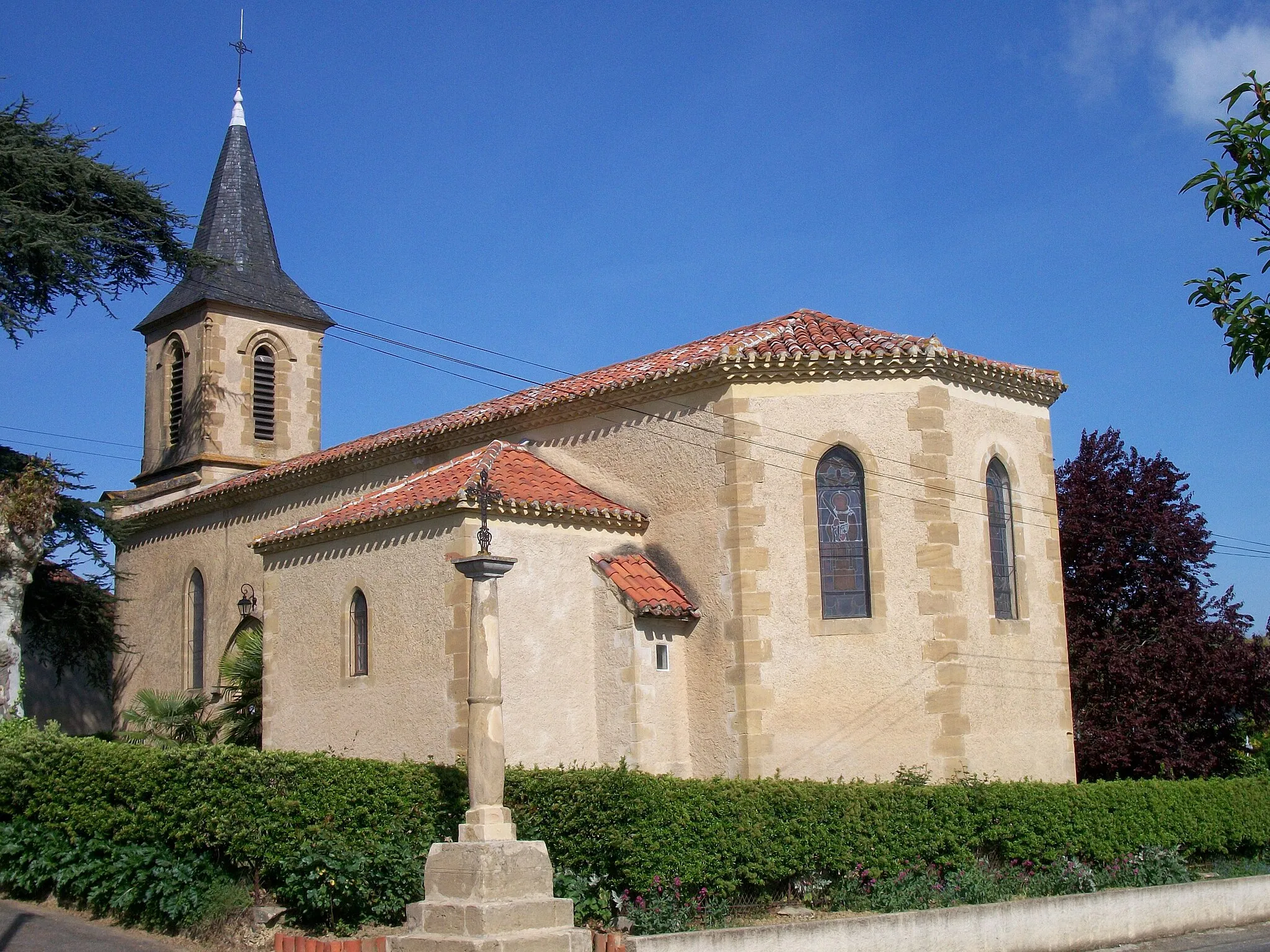 Photo showing: Castex Church, Gers, France