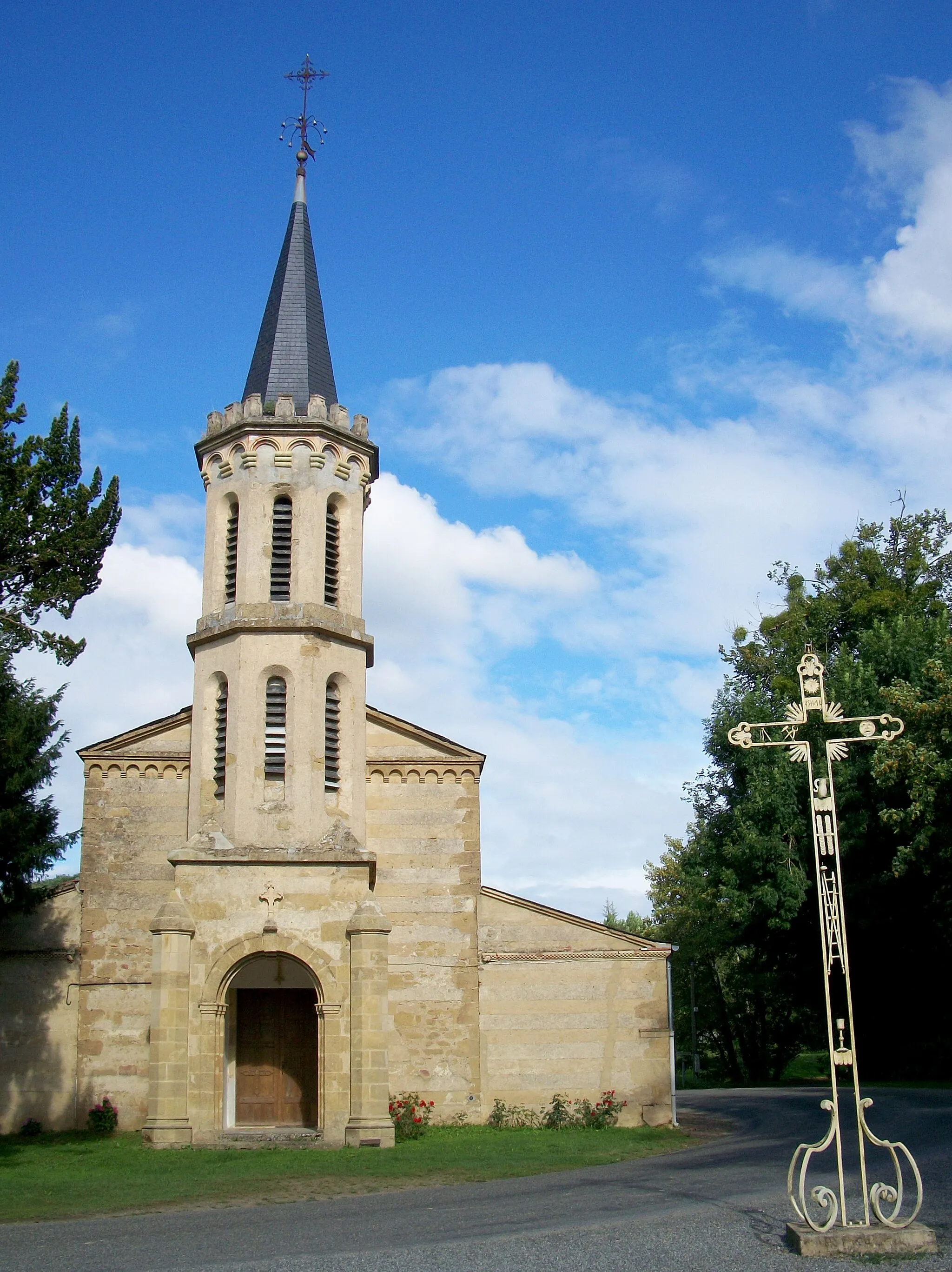 Photo showing: Église de Ponsan-Soubiran (Gers, France)