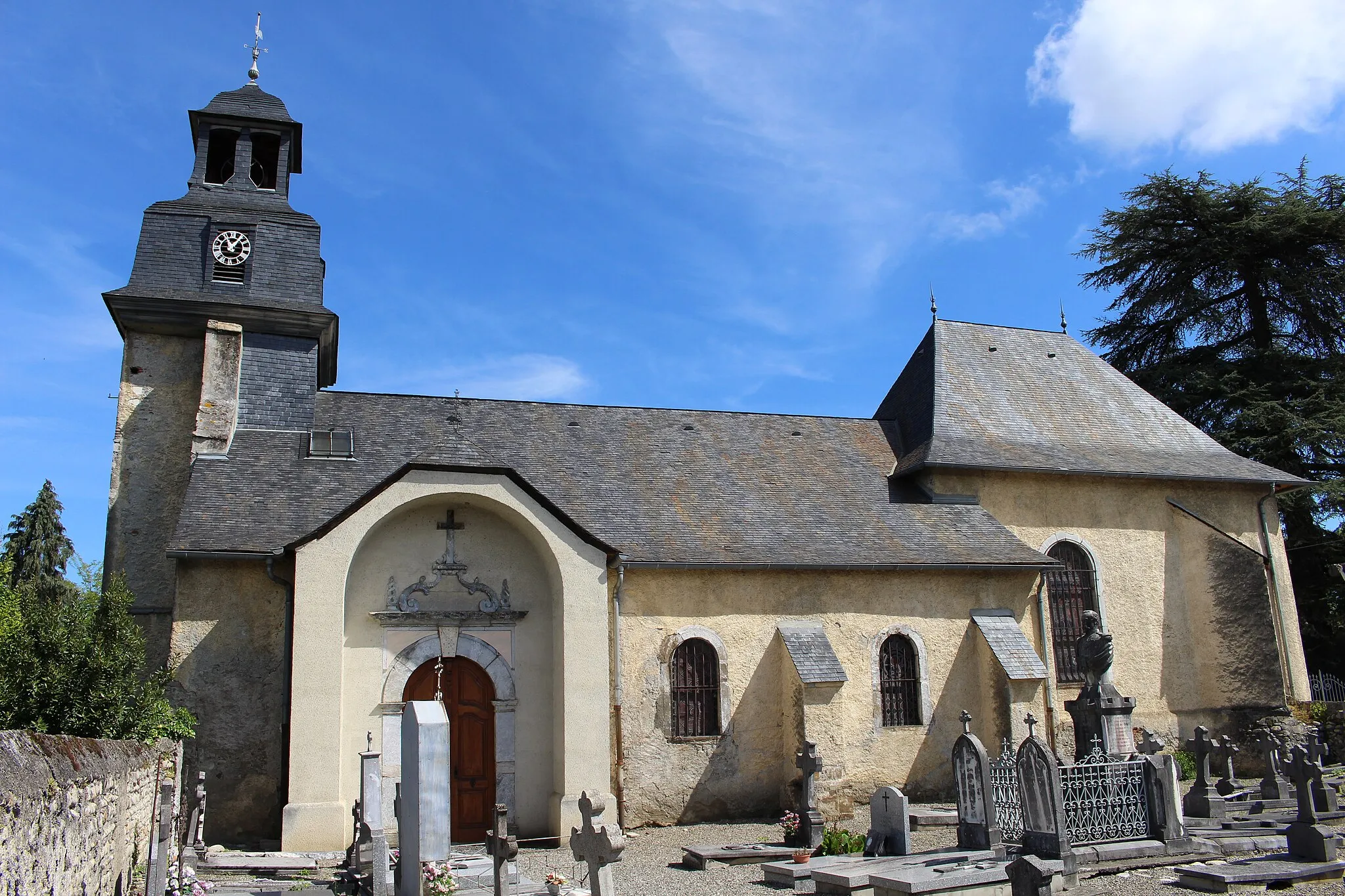 Photo showing: Église Saint-Barthélemy de Salles-Adour (Hautes-Pyrénées)