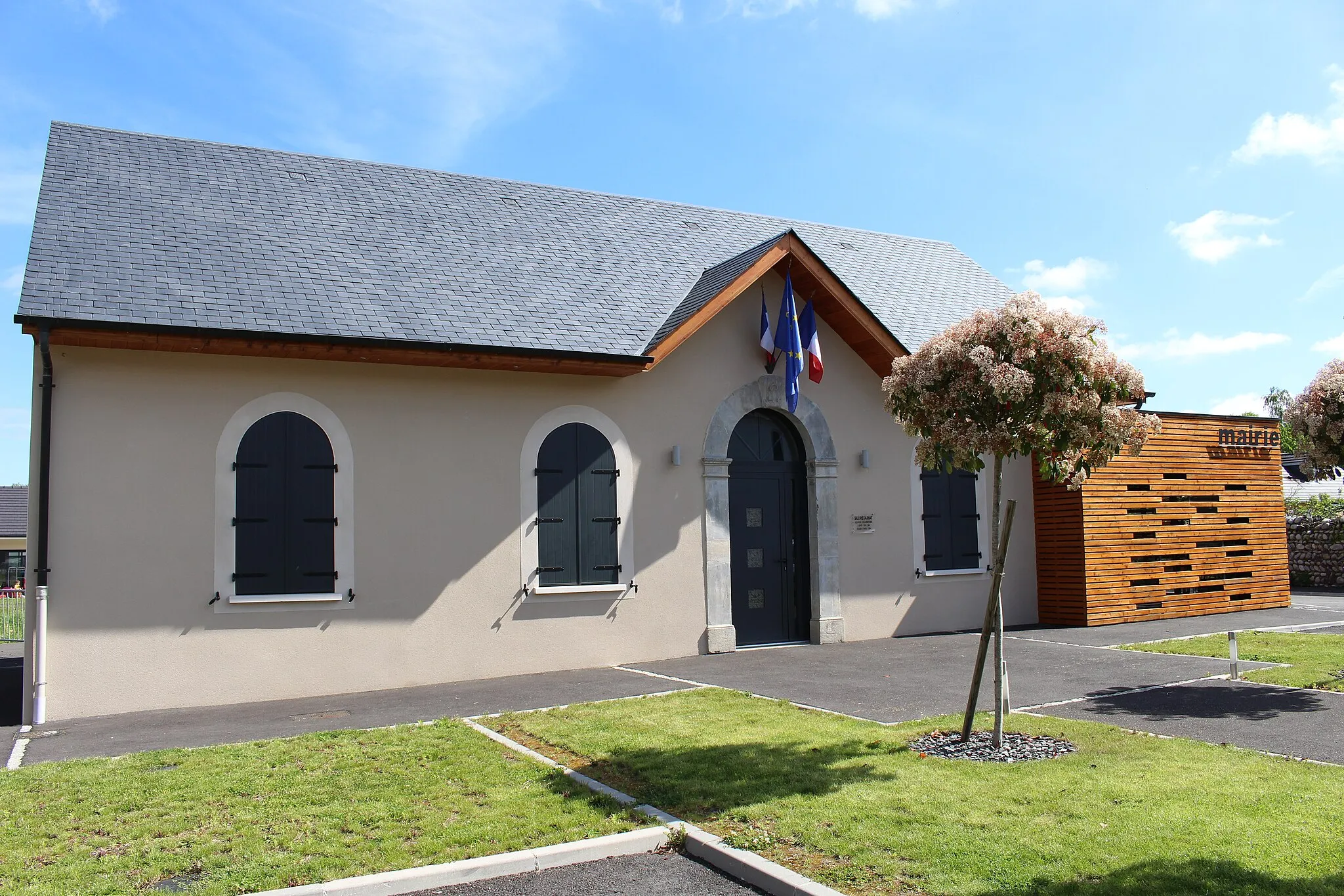 Photo showing: Mairie de Salles-Adour (Hautes-Pyrénées)