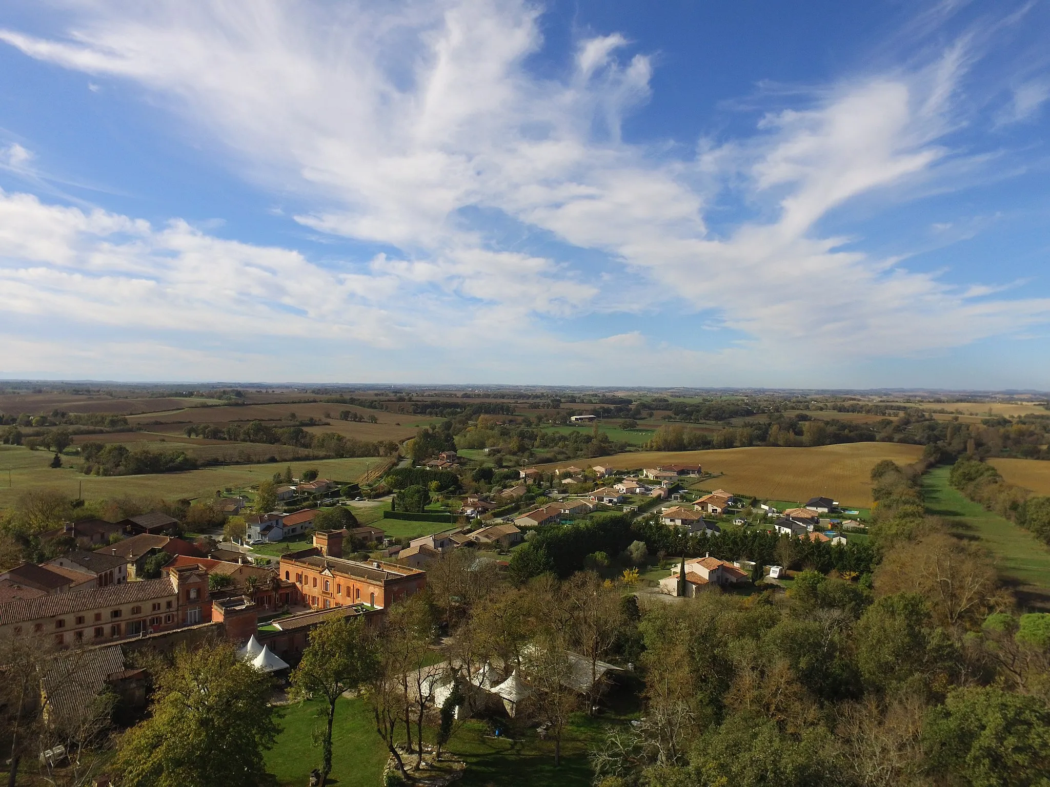 Photo showing: Razengues vu du ciel à l'automne