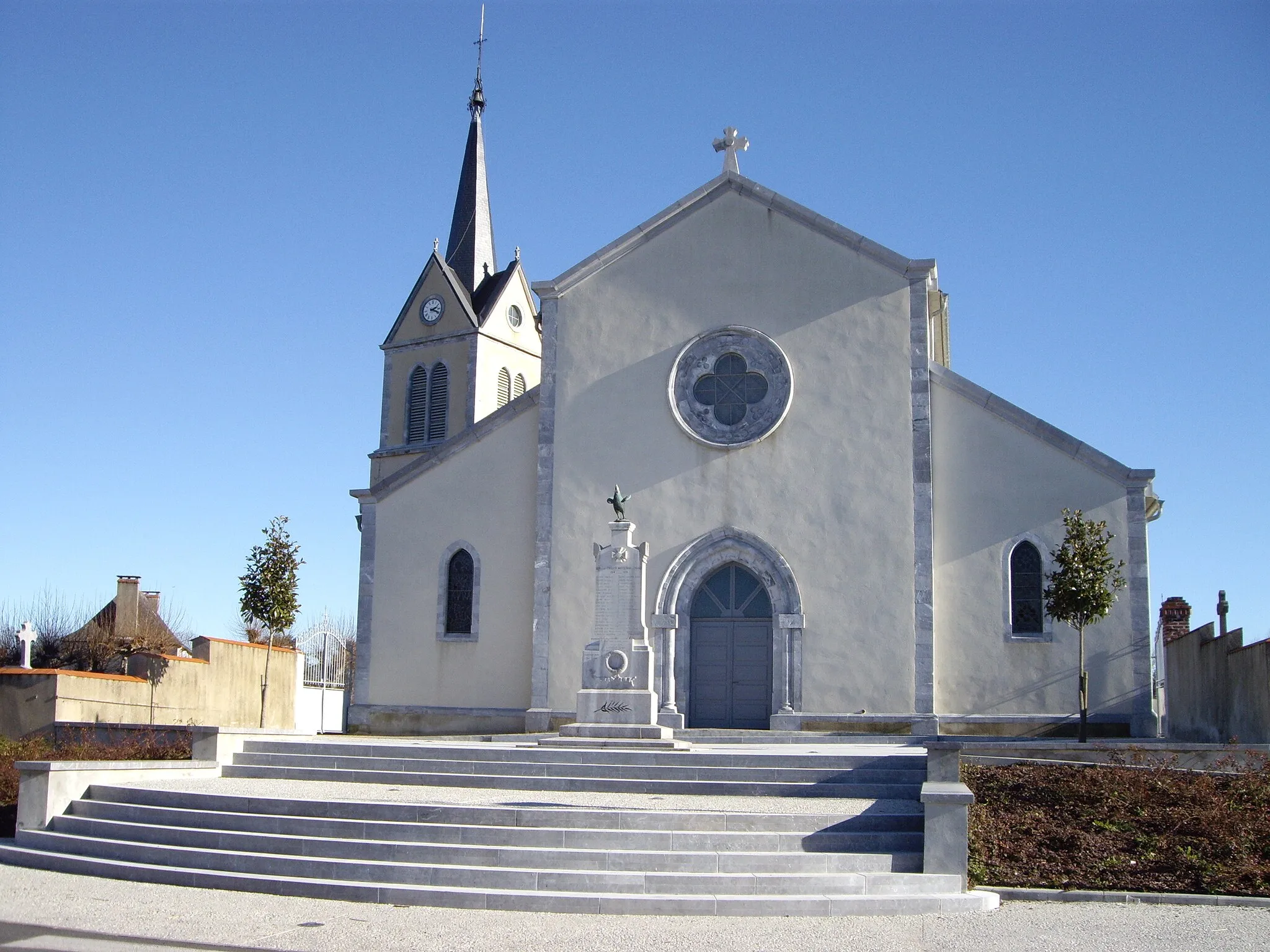 Photo showing: Église Saint-Pierre de Ger (64)