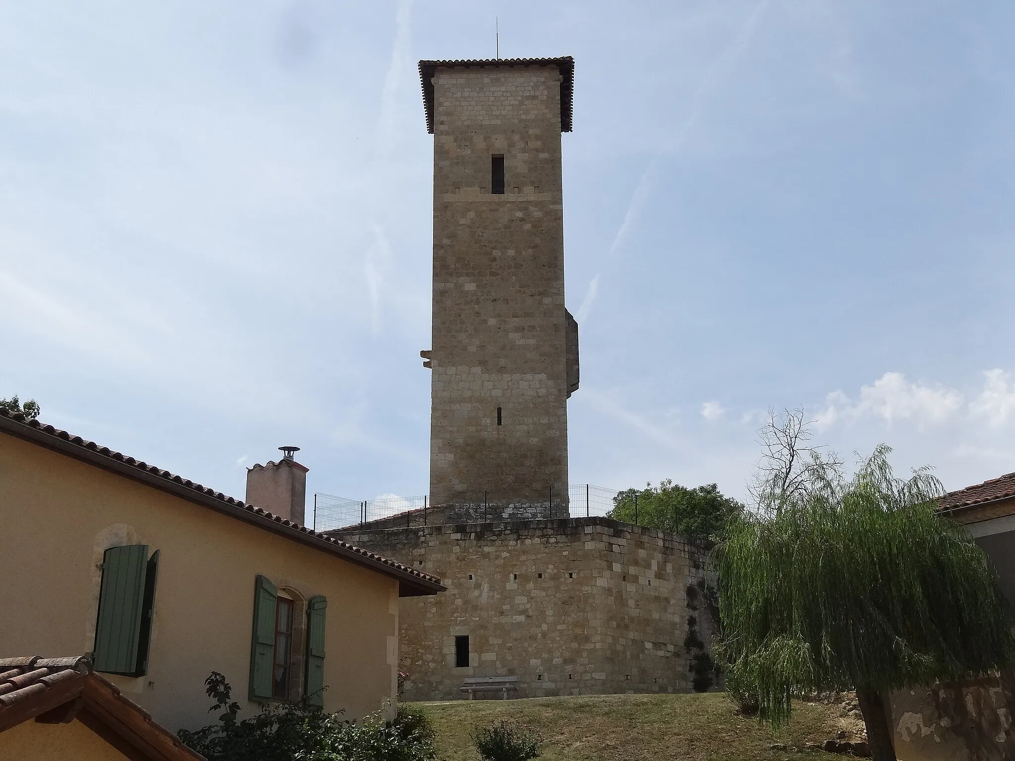 Photo showing: Tour carrée de Biran.