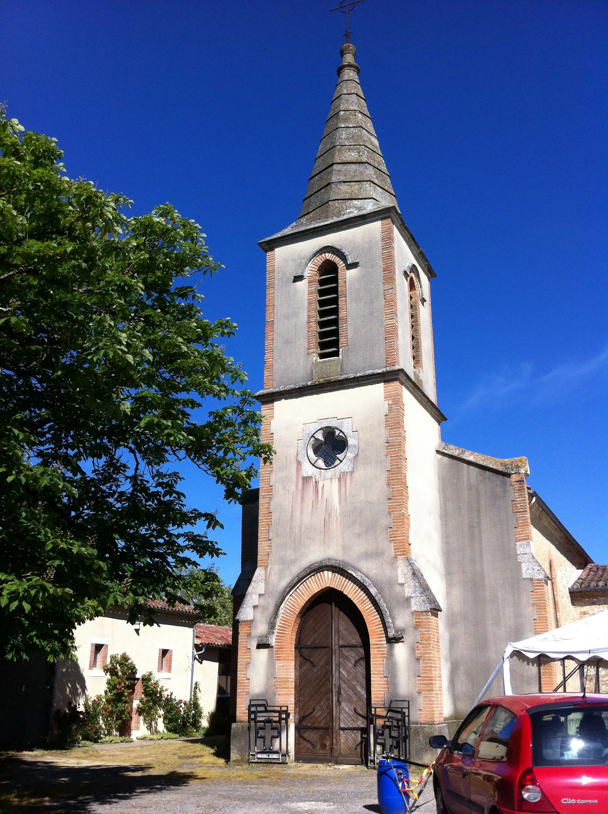 Photo showing: Eglise d'Augnax, Gers (France), village situé près d'Auch