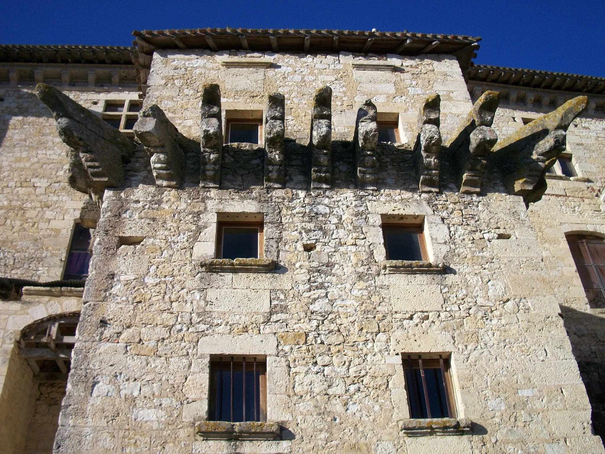 Photo showing: Architectural element of Château de Lavardens, Gers, France