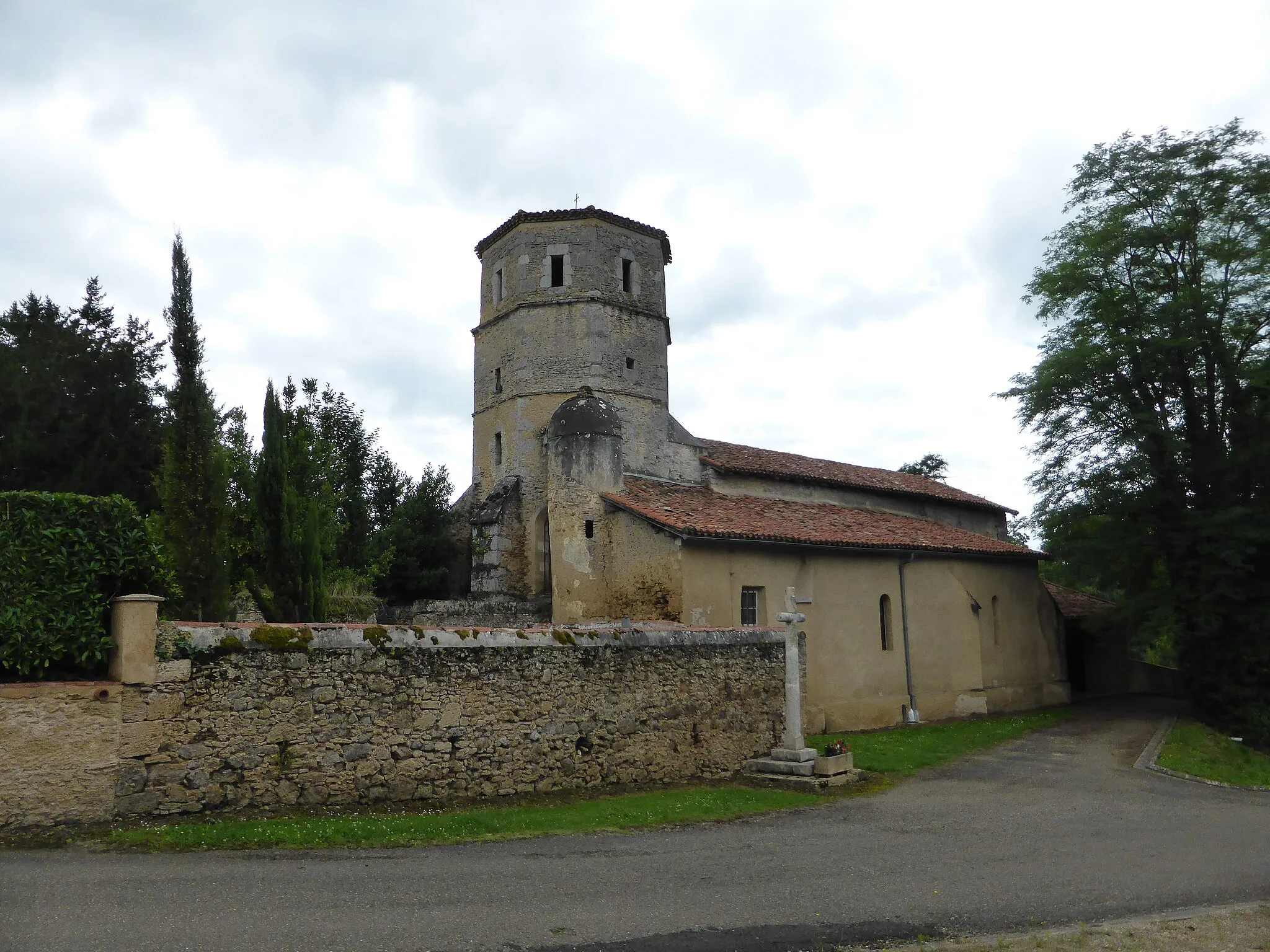 Photo showing: Église de Mauléon d'Armagnac, dans le Gers.