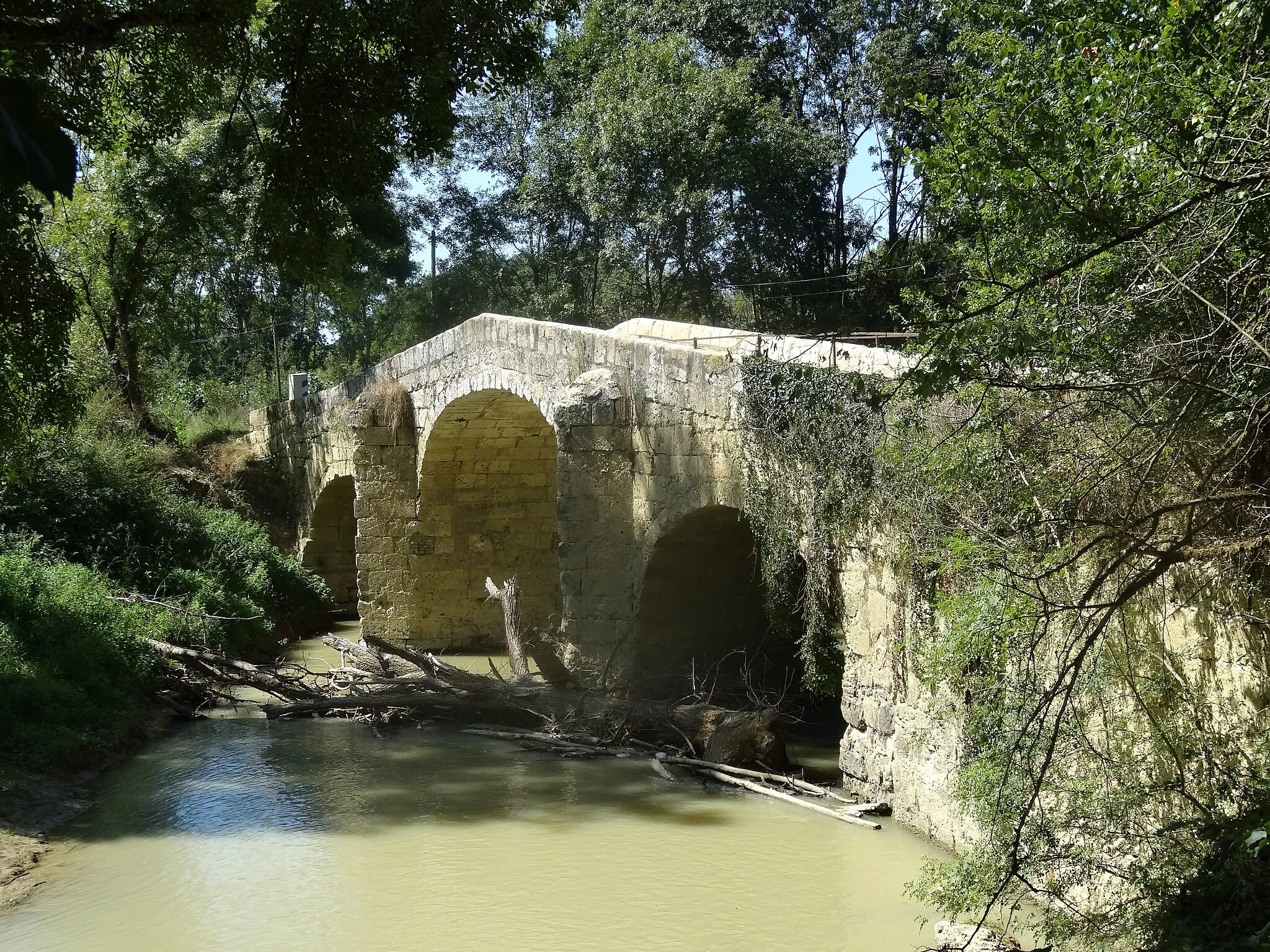 Photo showing: Le vieux pont d'Aurenque.