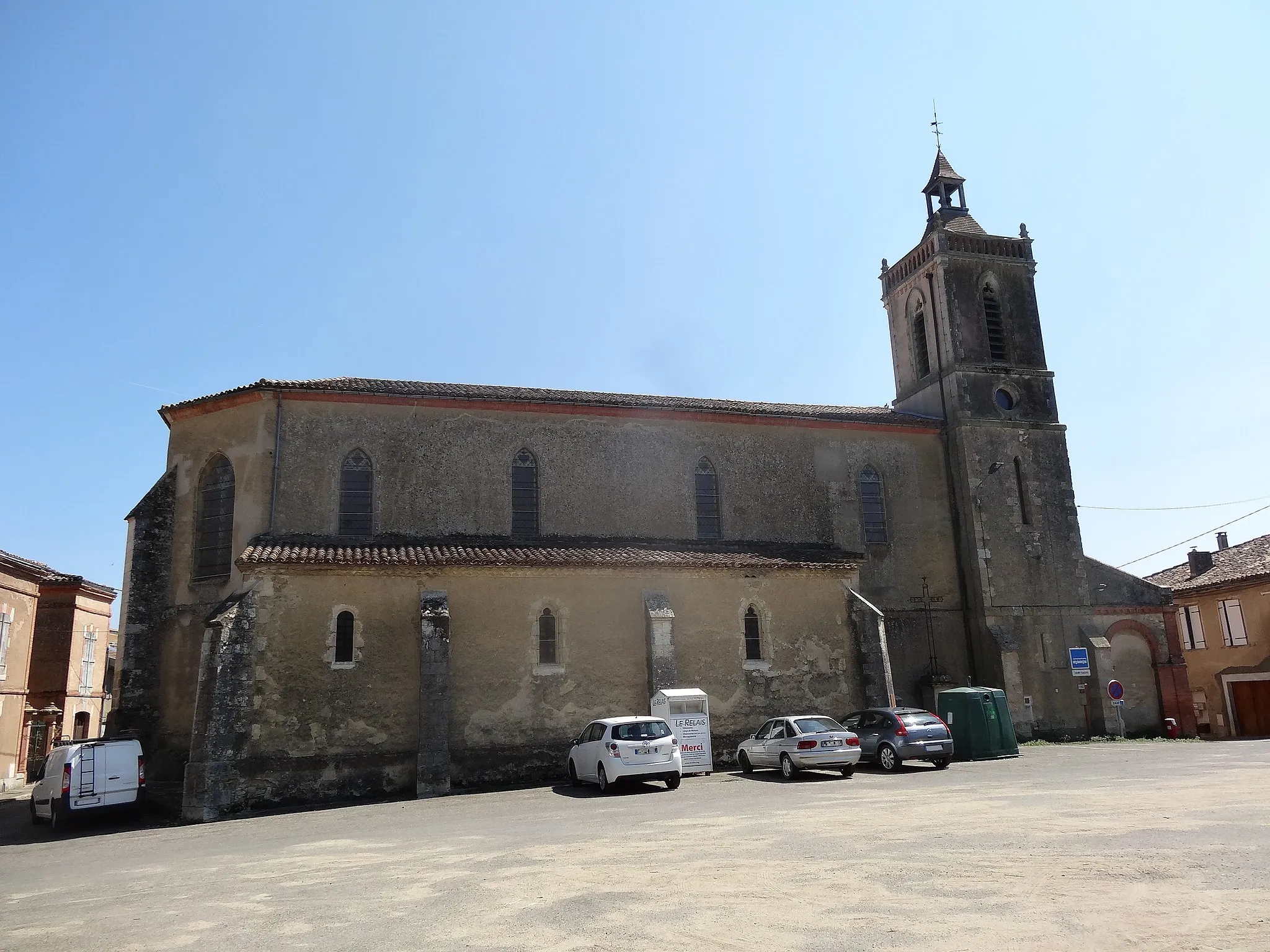 Photo showing: L'église de Saint-Sauvy.