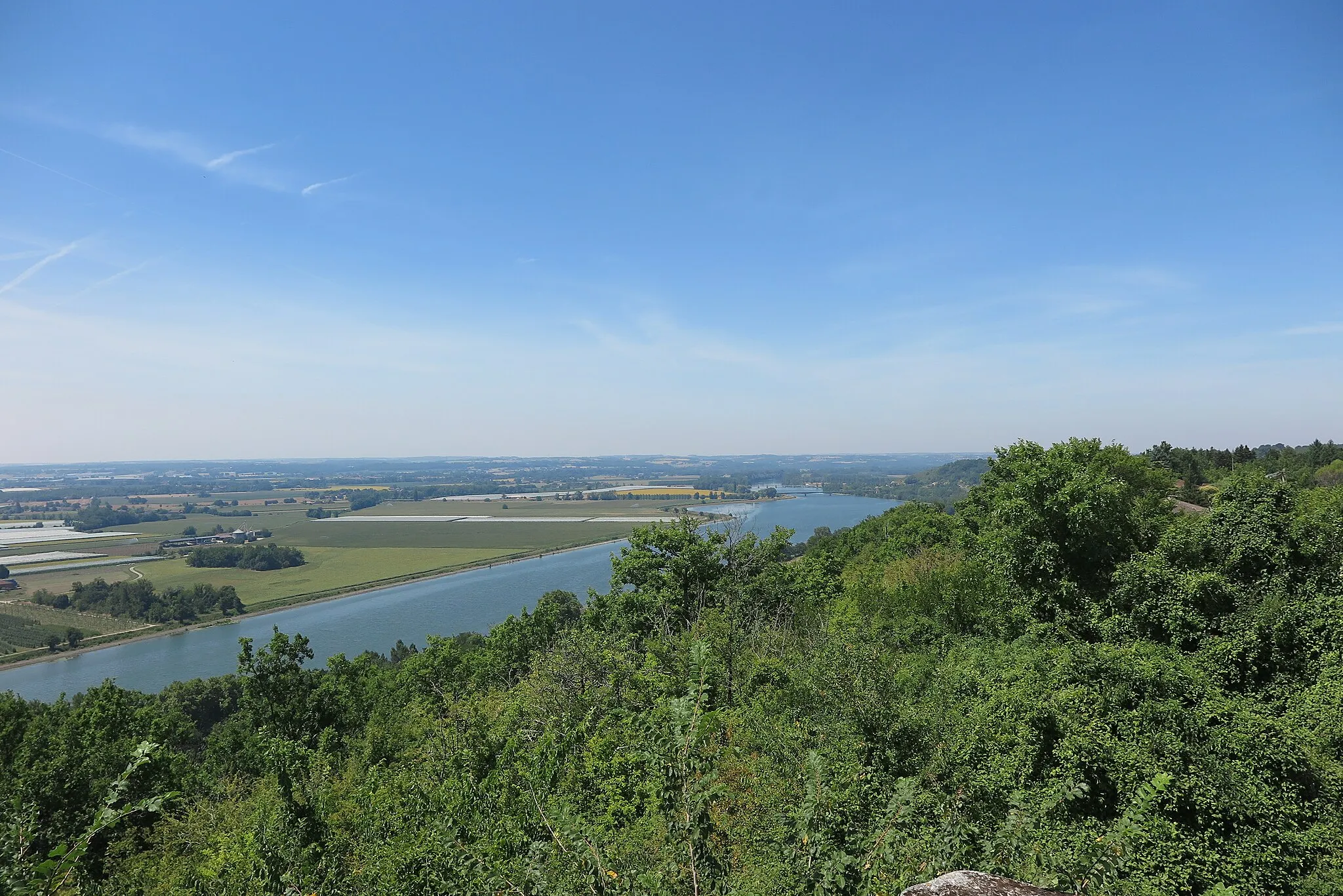 Photo showing: Point de vue - Garonne