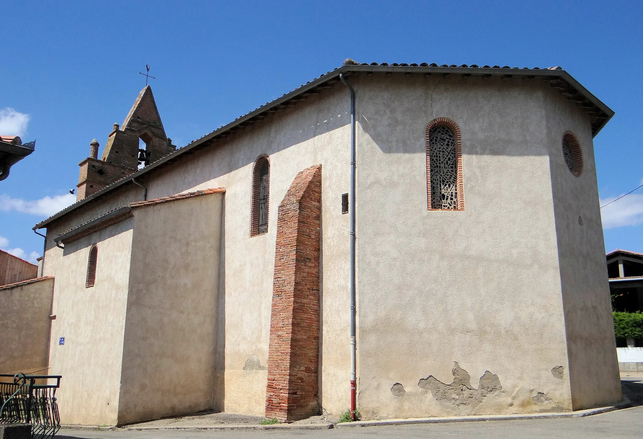 Photo showing: Villebrumier - Église Saint-Théodard - Chevet