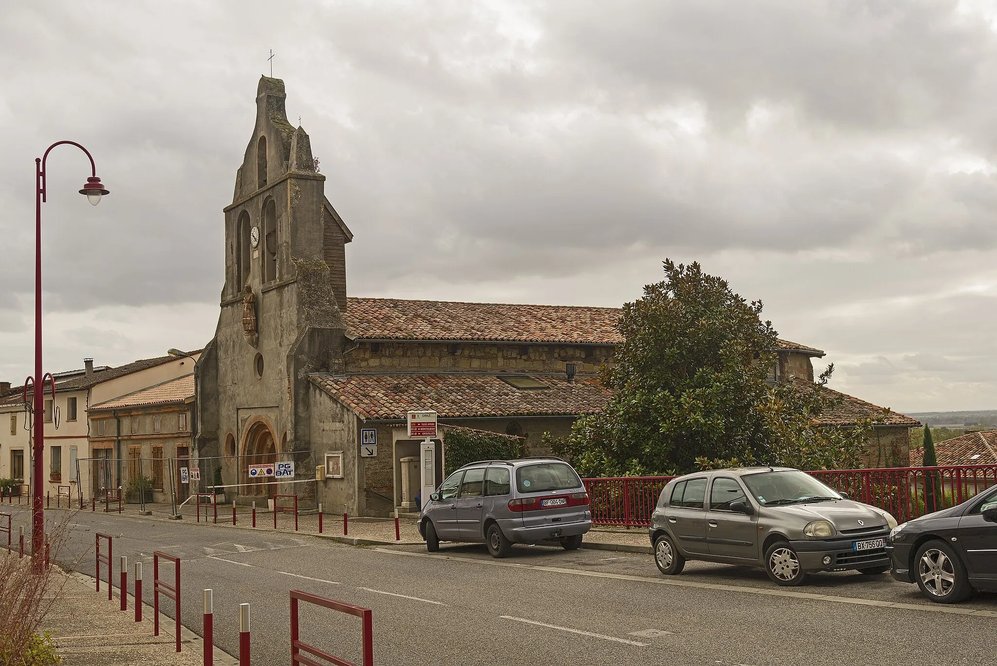 Photo showing: Canals, Tarn-et-Garonne, St.Laurent Church.