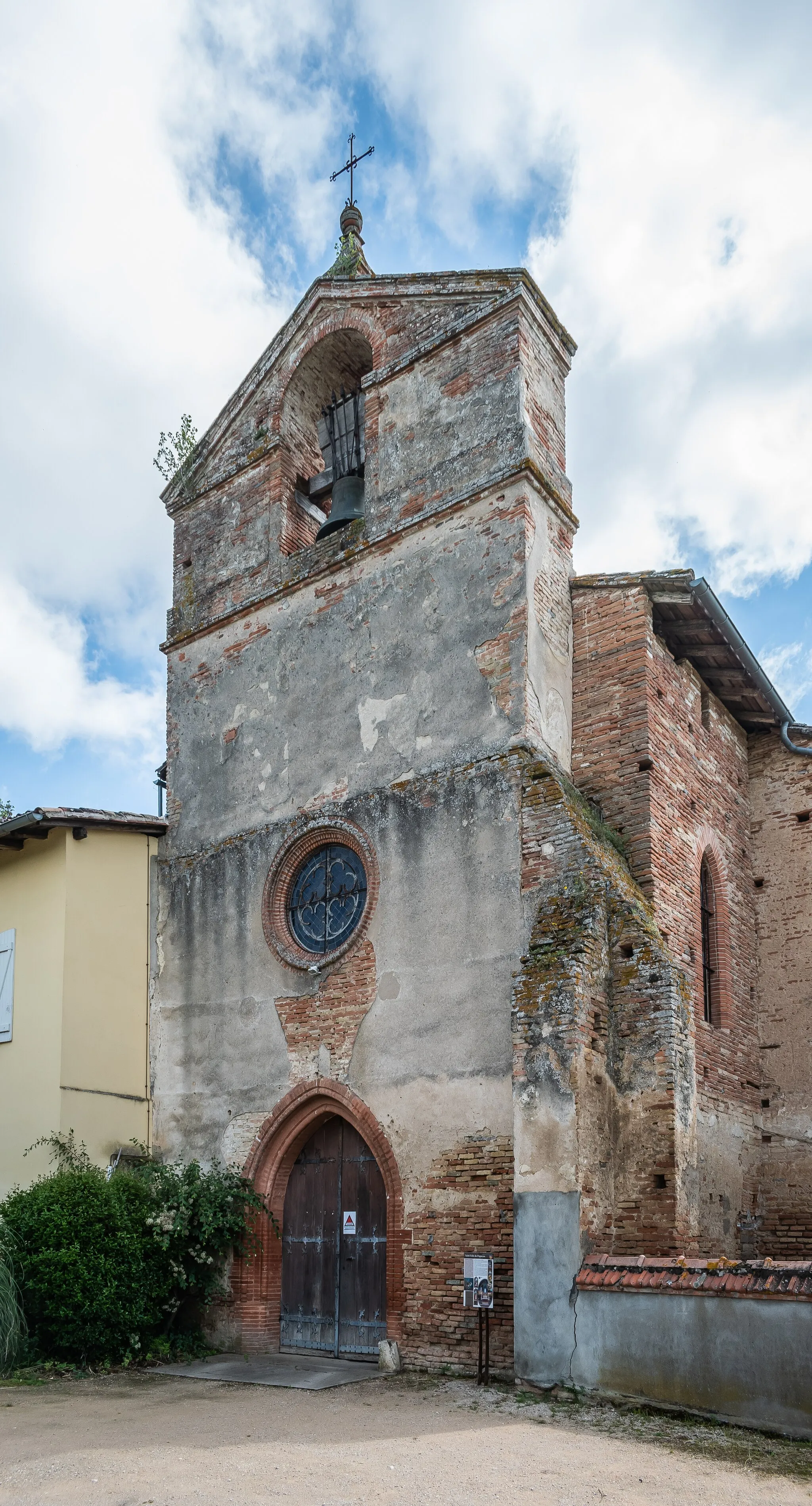 Photo showing: Saint Felix church in Piquecos, Tarn-et-Garonne, France