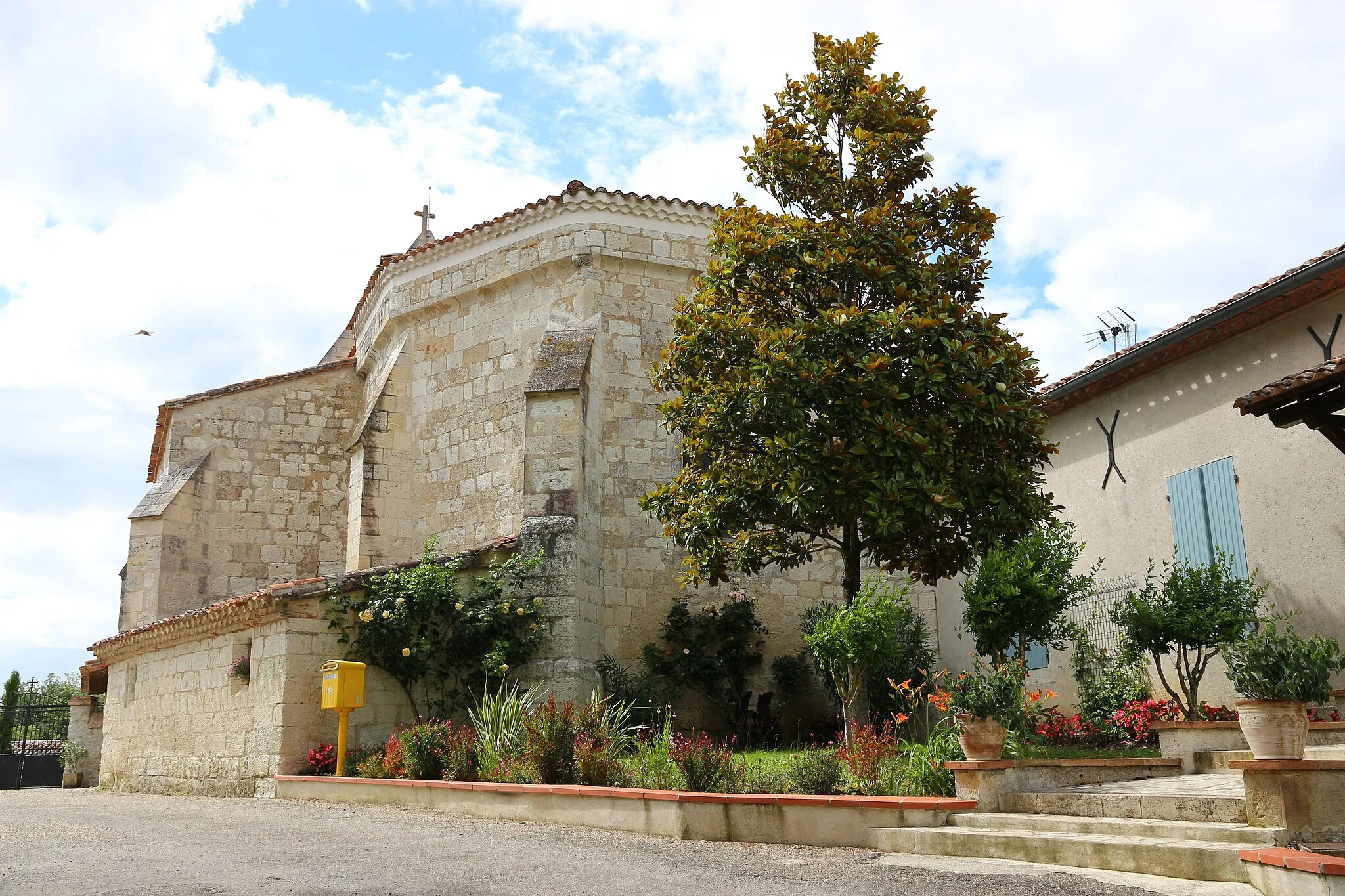 Photo showing: Église de Saint-Vincent-Lespinasse