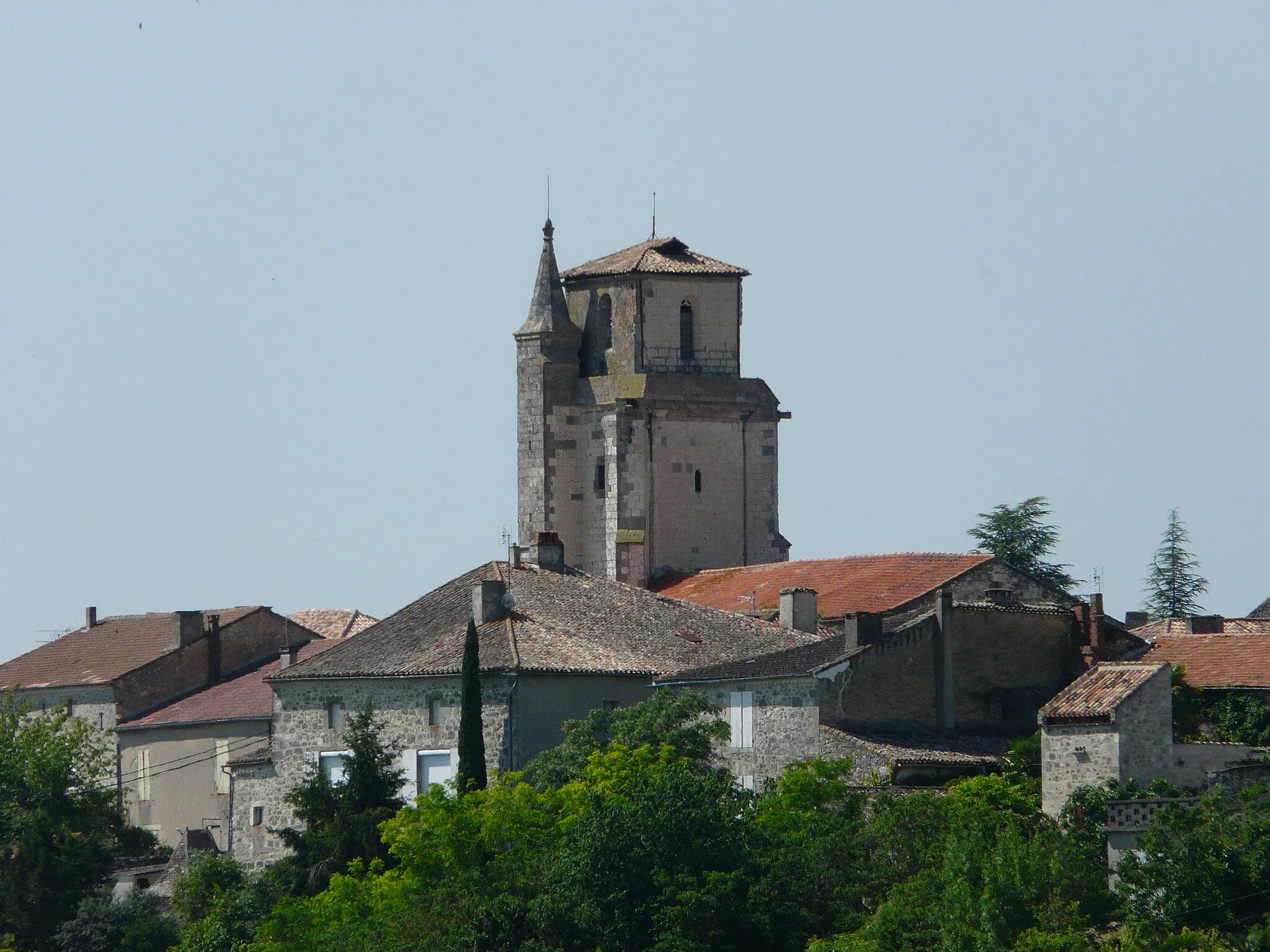 Photo showing: Le village de de Montagnac-sur-Auvignon, Lot-et-Garonne, France.