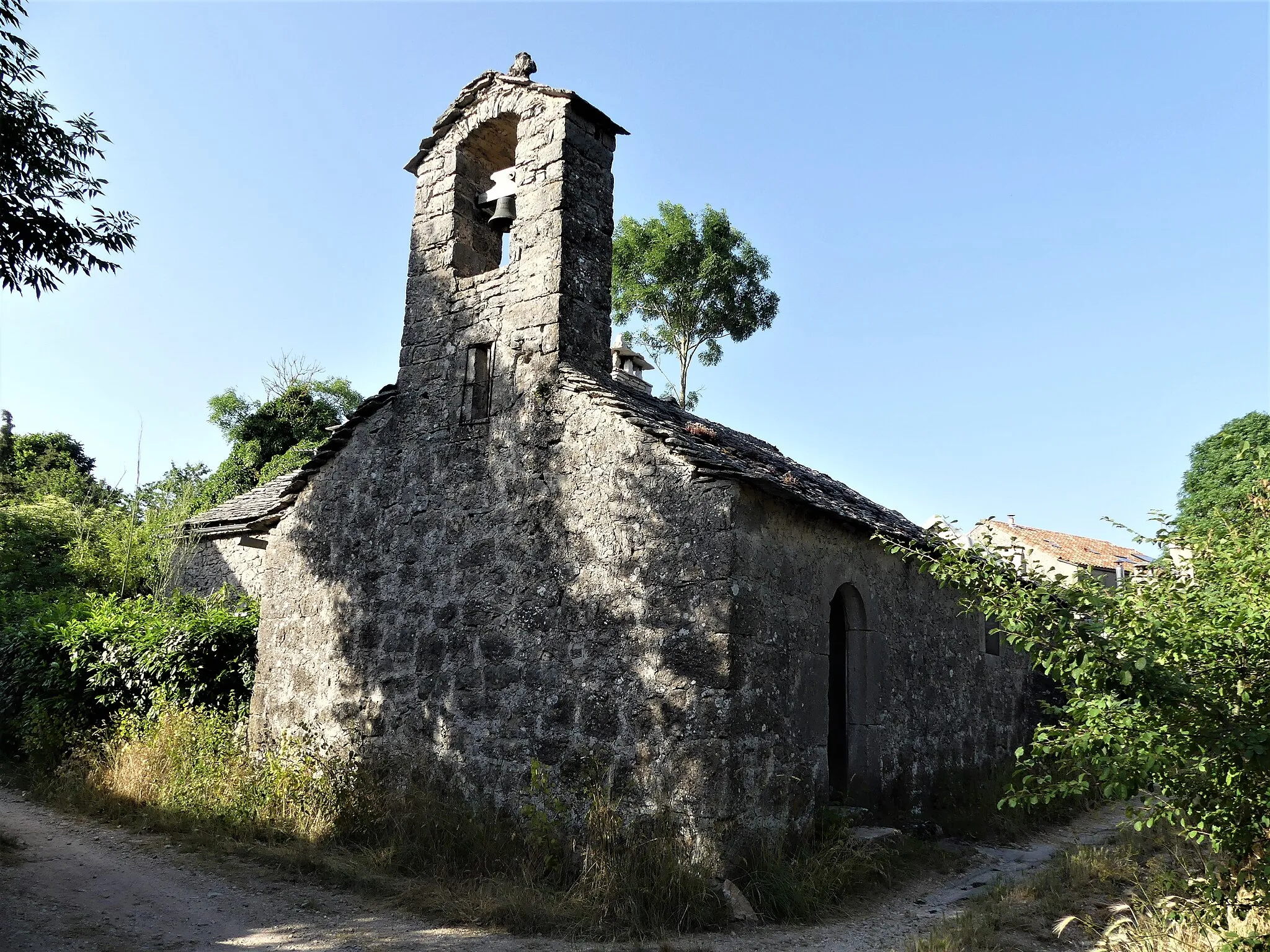 Photo showing: La chapelle de la Blaquière, Millau, Aveyron, France.
