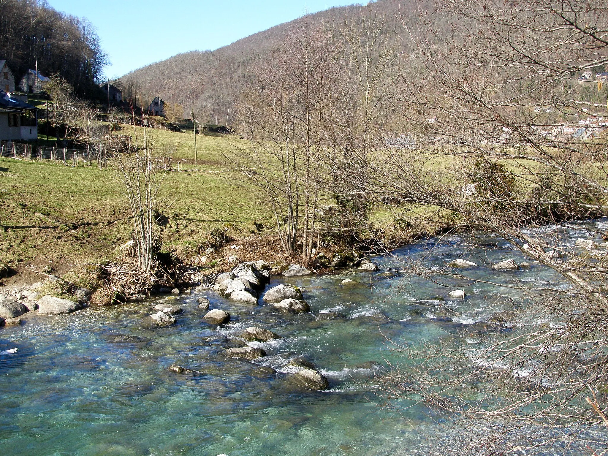 Photo showing: Paysage du Garbet près d'Ercé - Ariège (France)