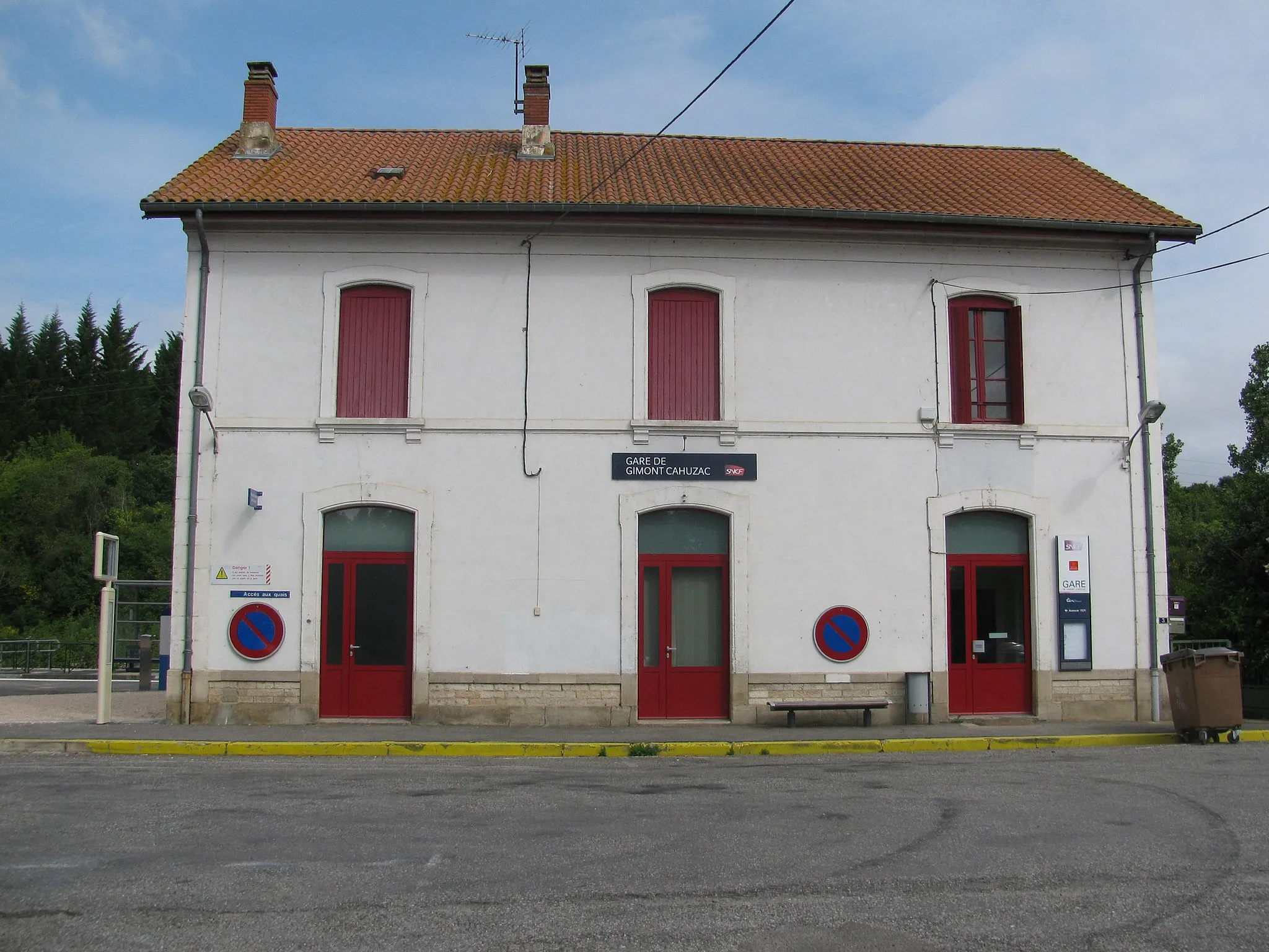 Photo showing: Gare de Gimont-Cahuzac