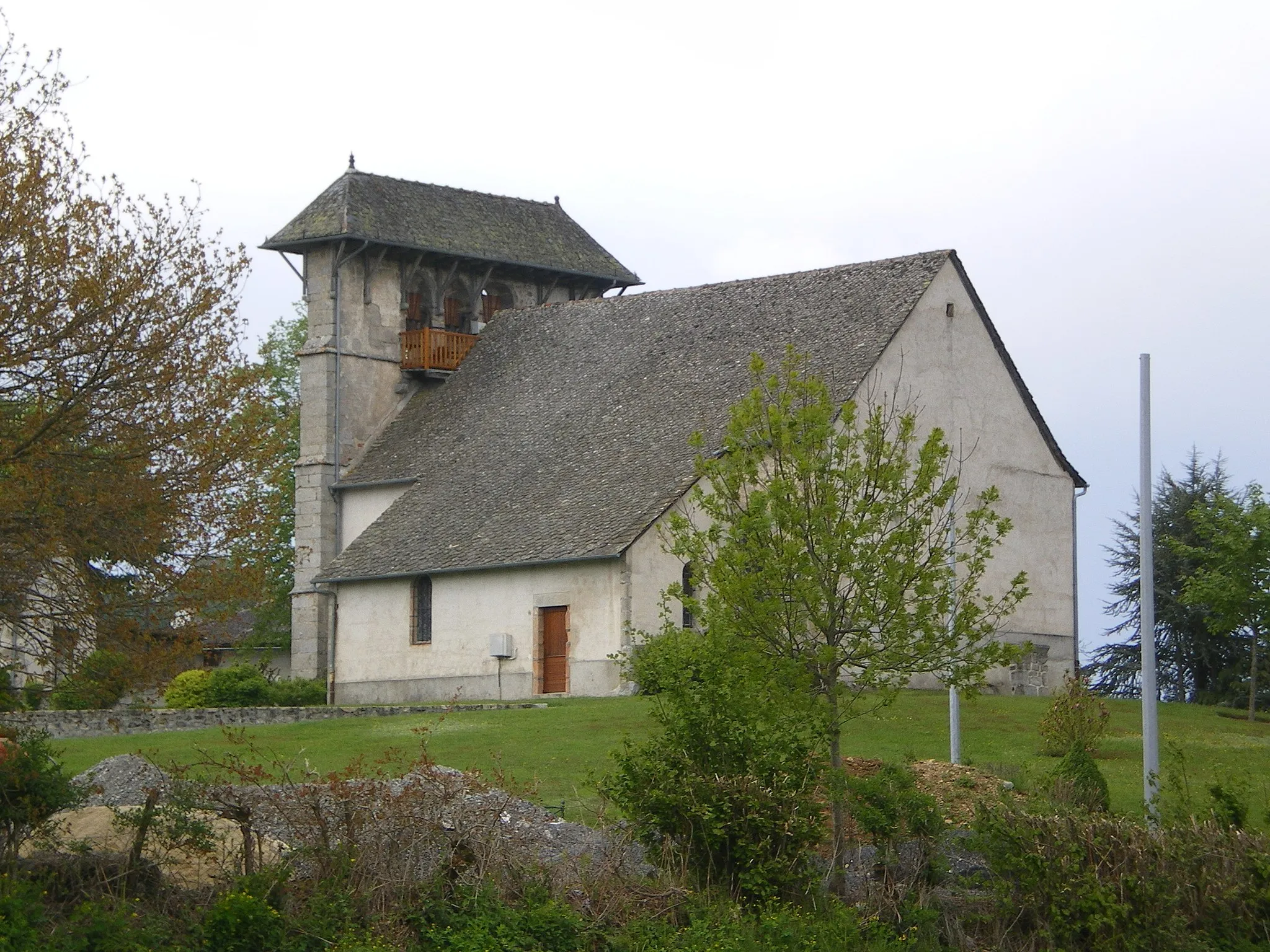 Photo showing: Pers church, Cantal, France