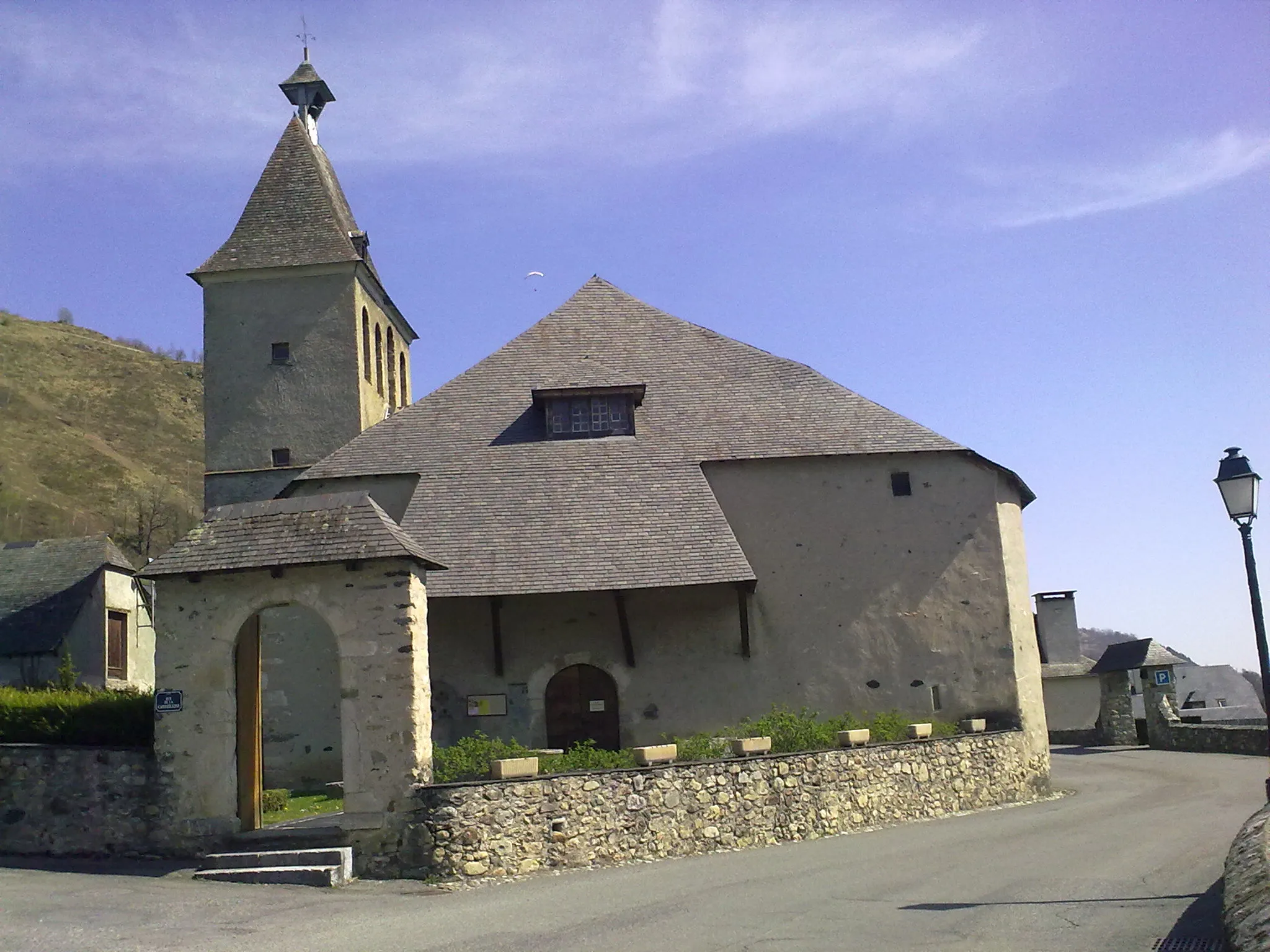 Photo showing: Église de Aucun, département 65