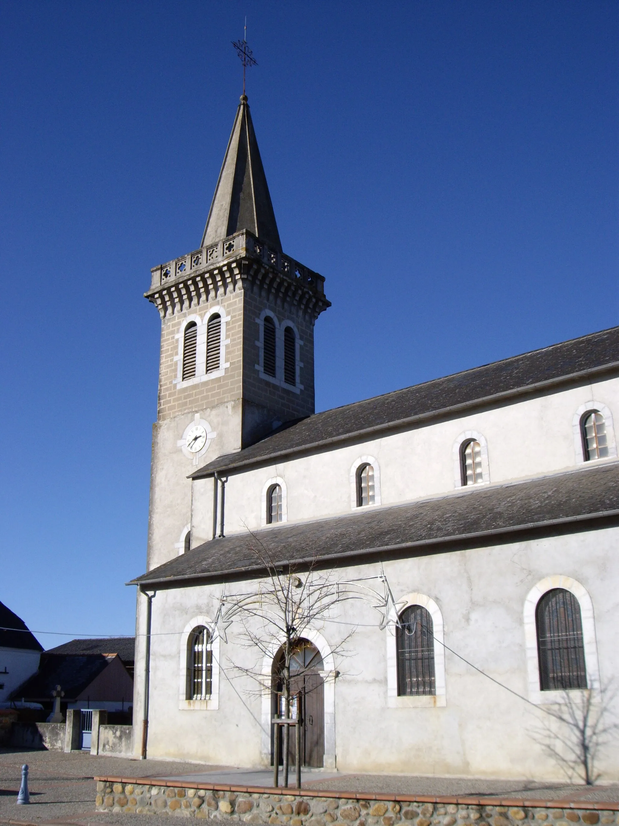 Photo showing: Église Saint-Laurent de Luquet