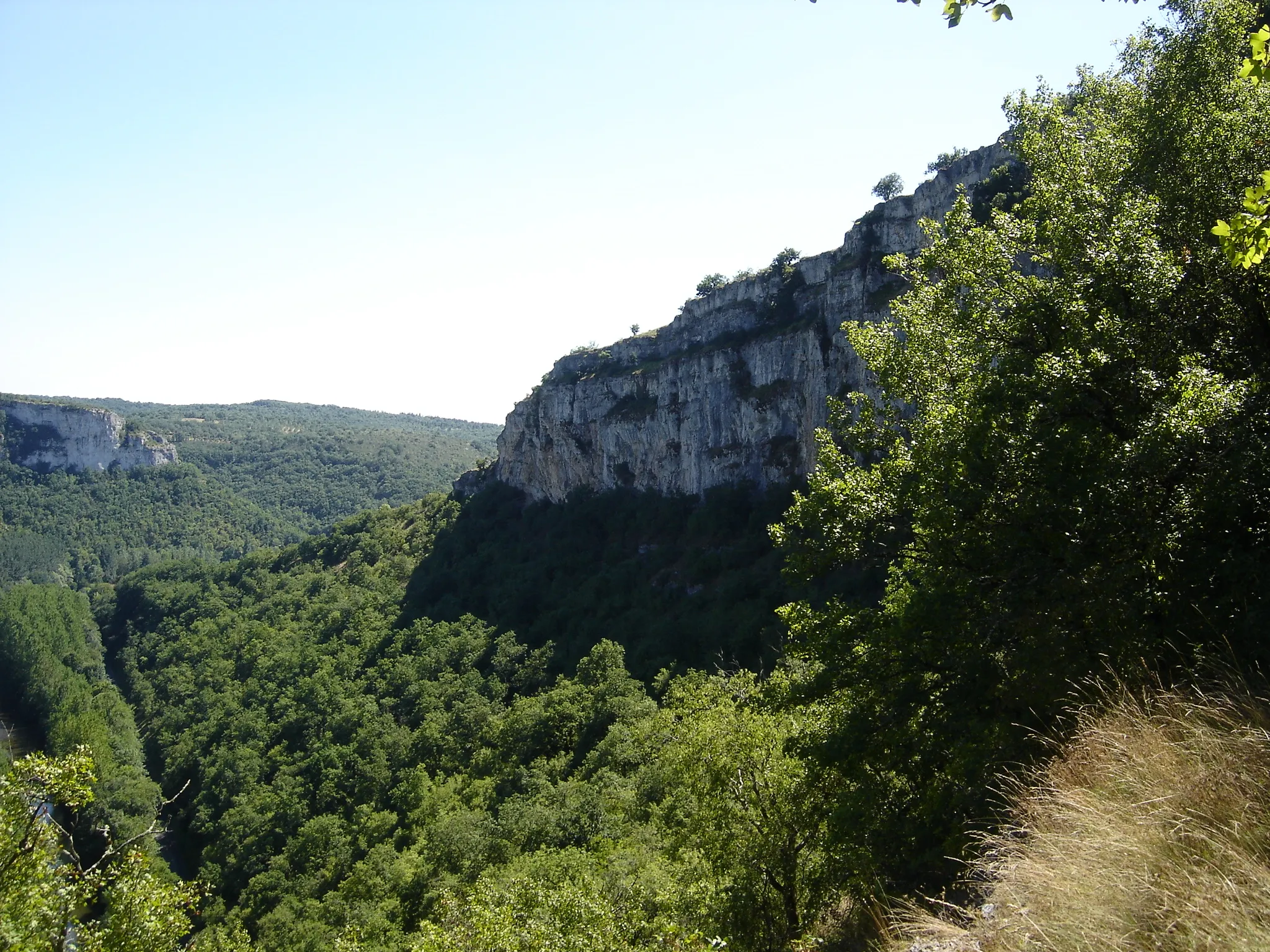 Photo showing: autour de Brengues , vue sur la Vallée du Célé.