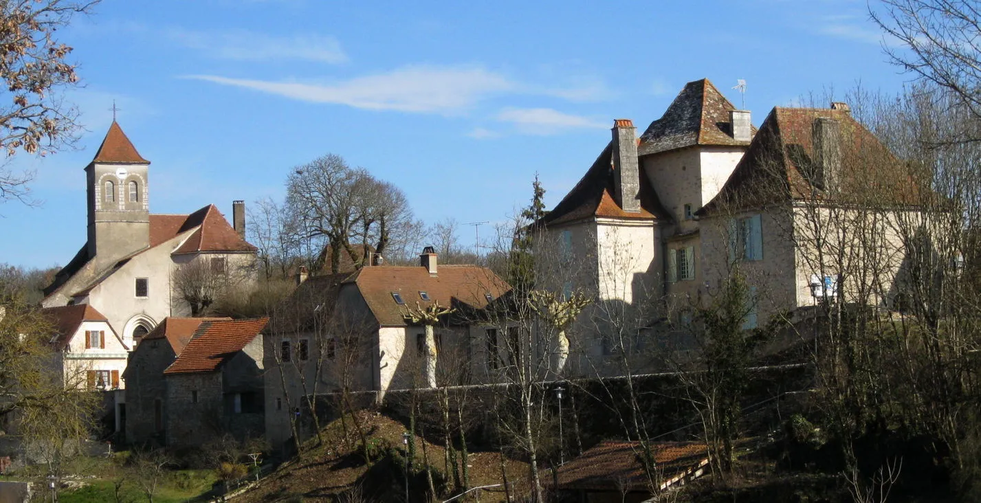 Photo showing: View of Carlucet : village in Lot department in France.