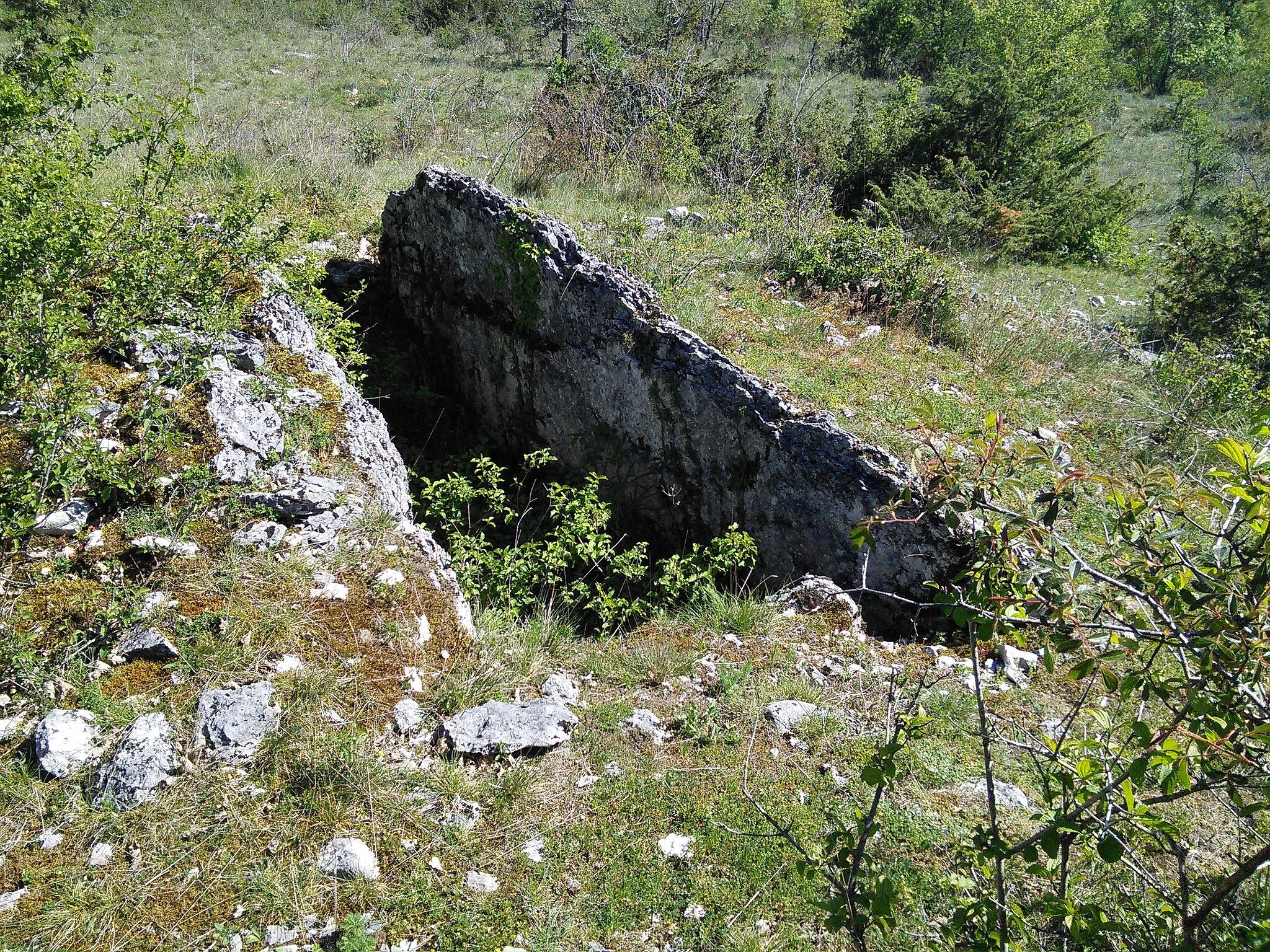 Photo showing: megalith