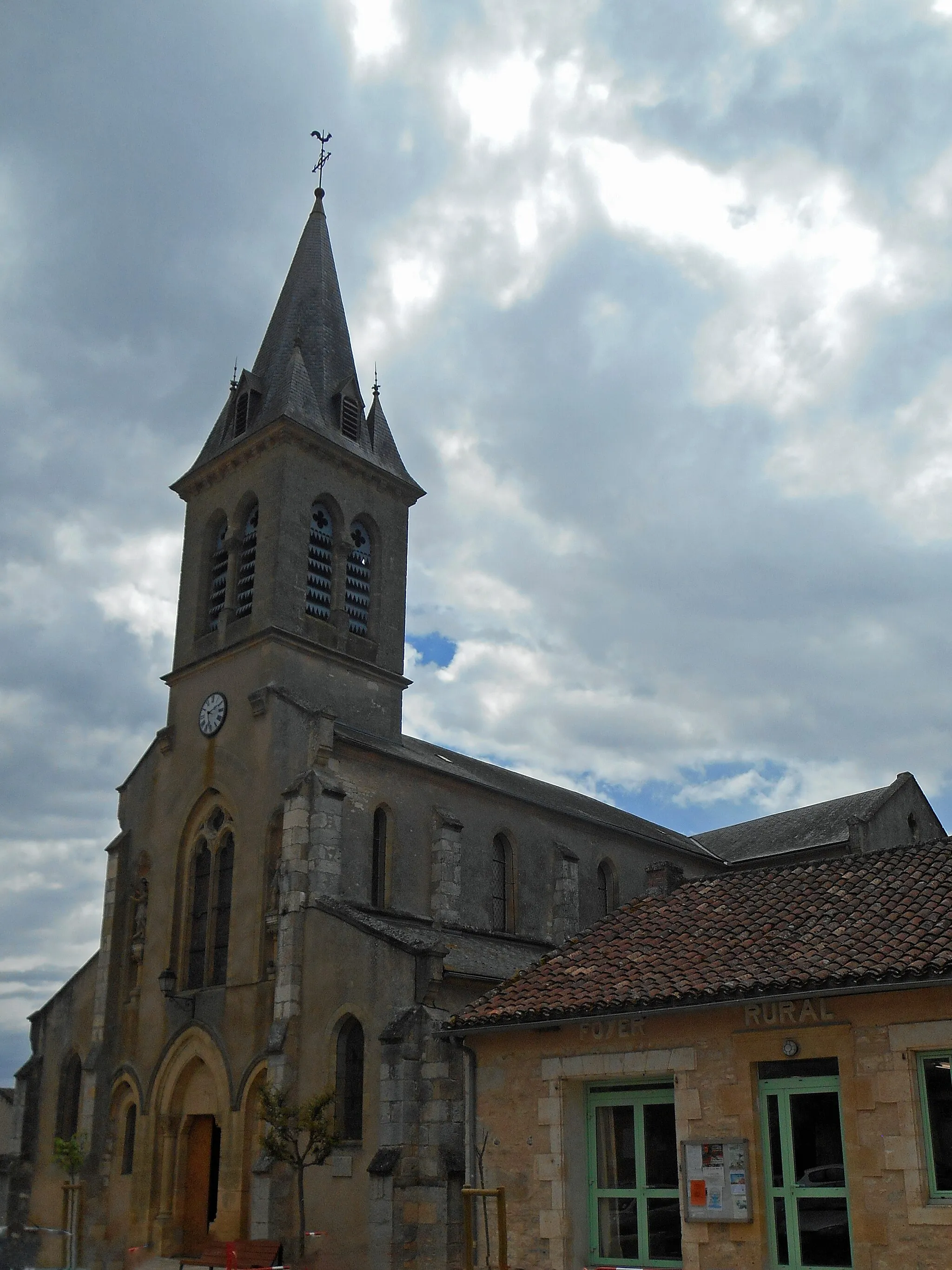 Photo showing: Église Saint-Jean-Baptiste de Concots