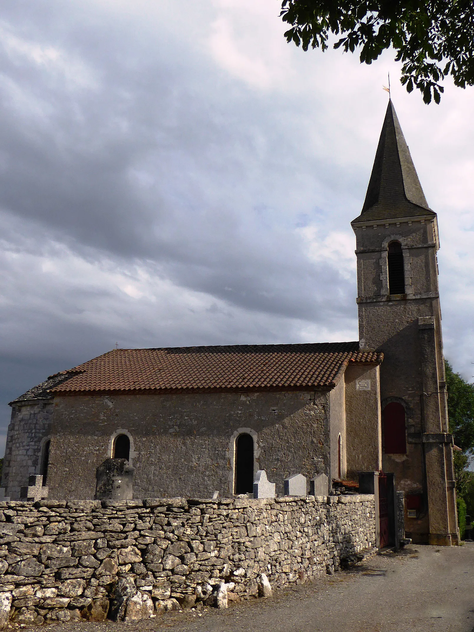Photo showing: Église Saint-Martin de Berganty