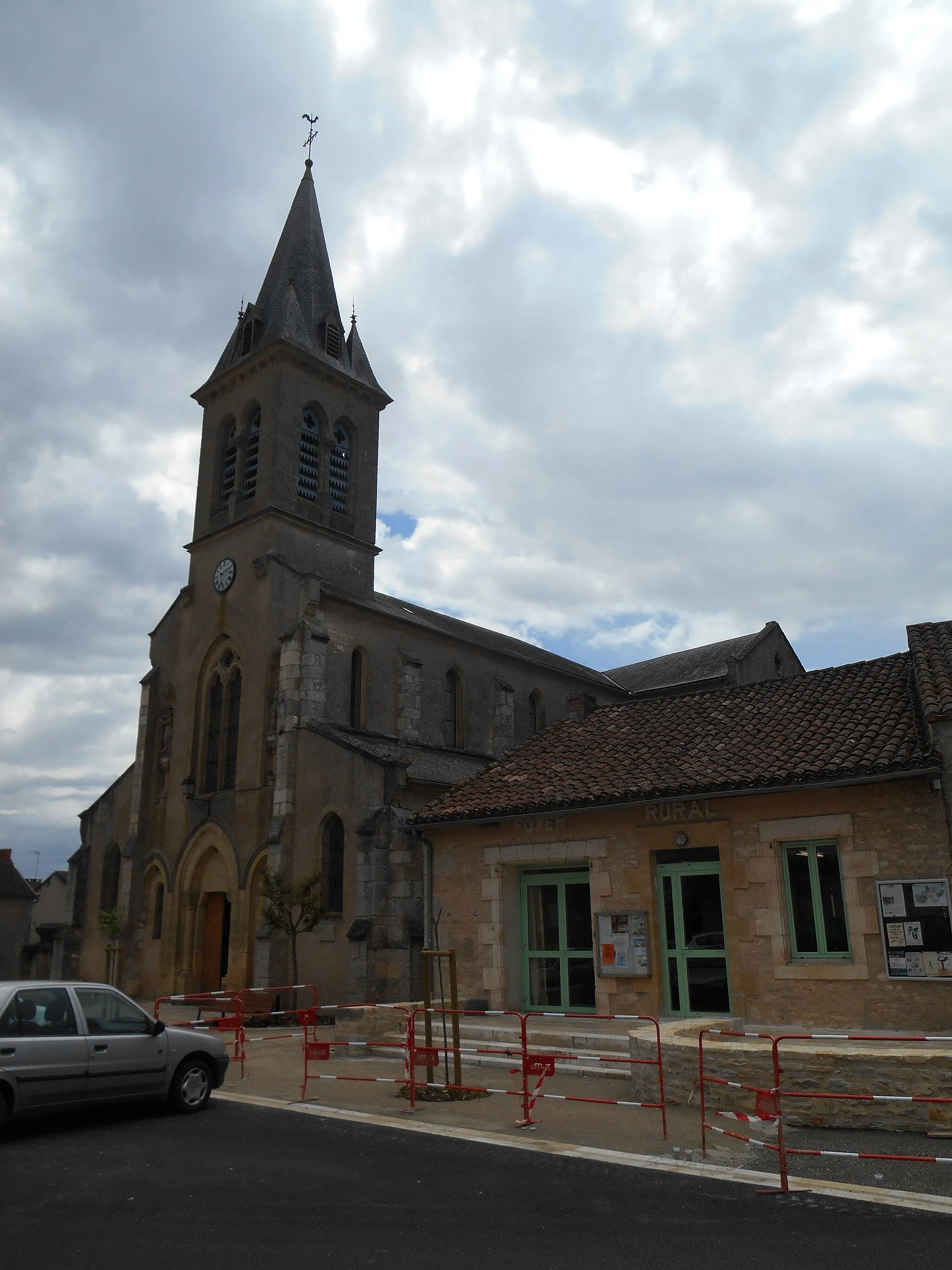 Photo showing: Église Saint-Jean-Baptiste de Concots