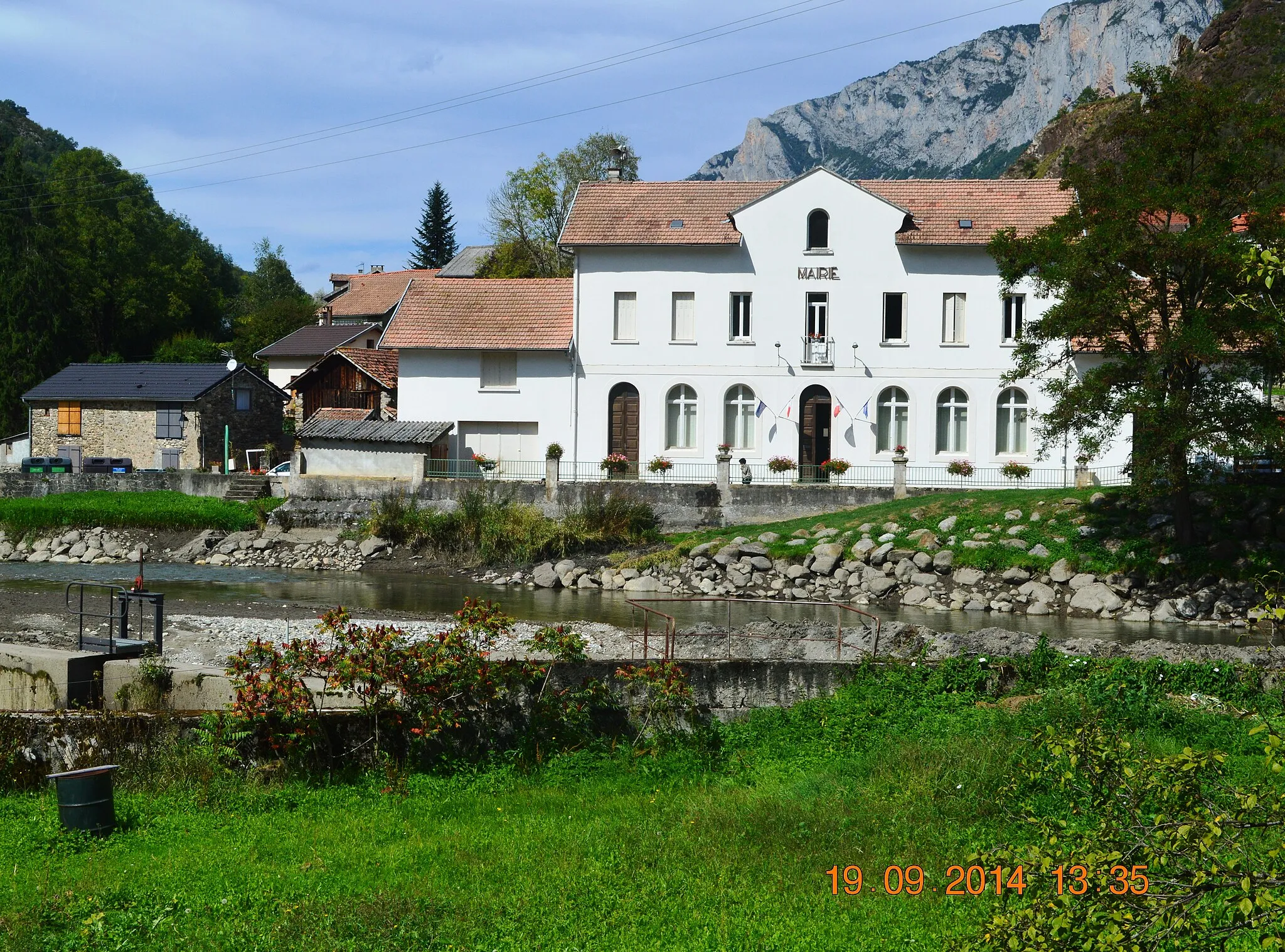 Photo showing: Albiès Town Hall