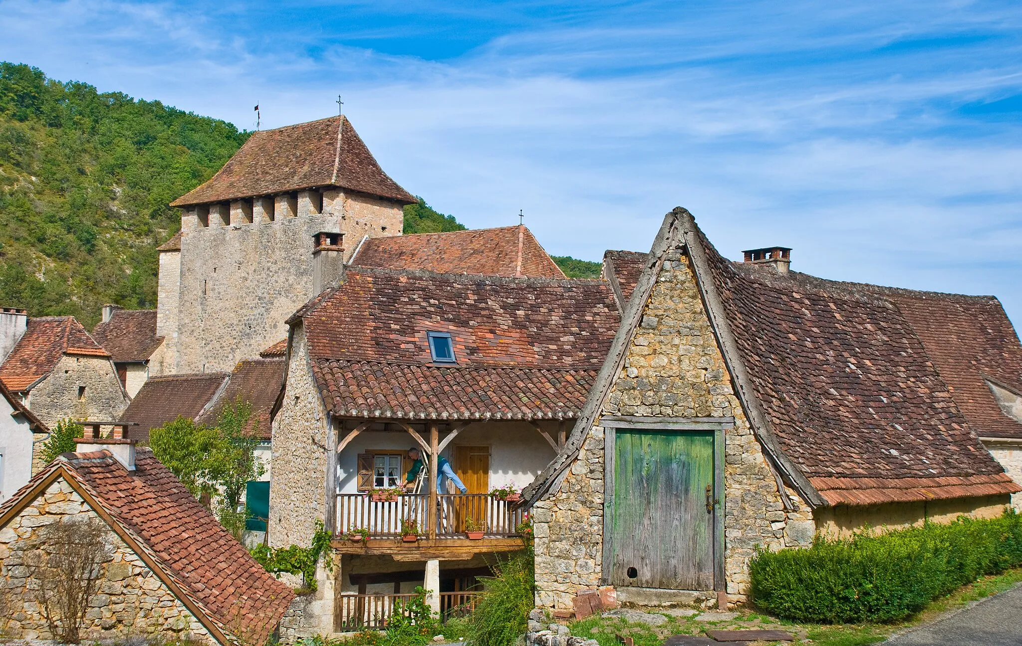 Photo showing: St. Martin de Vers, Lot, France, Sept. 2008