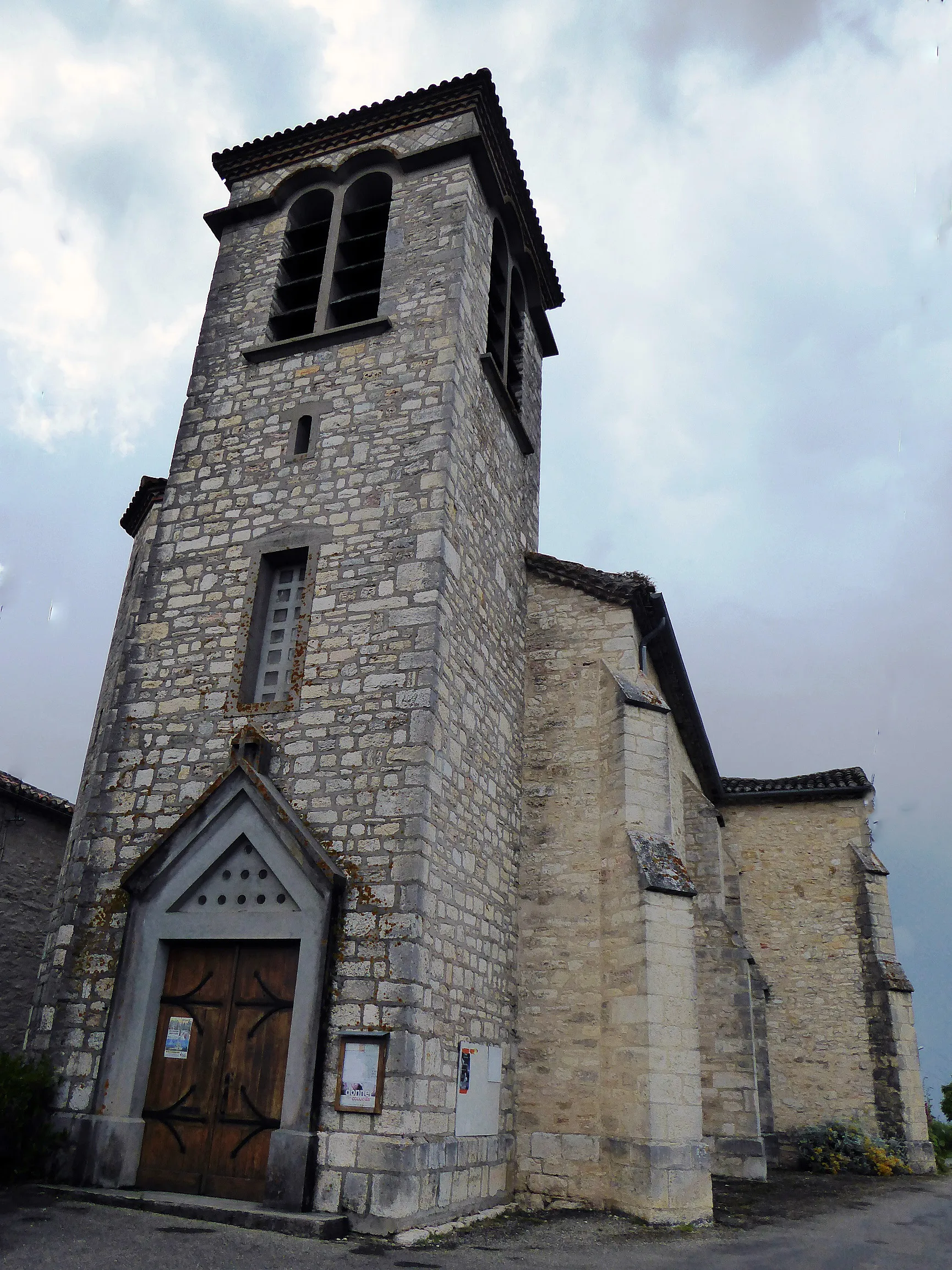 Photo showing: Église Saint-Sixte de Bournaguet