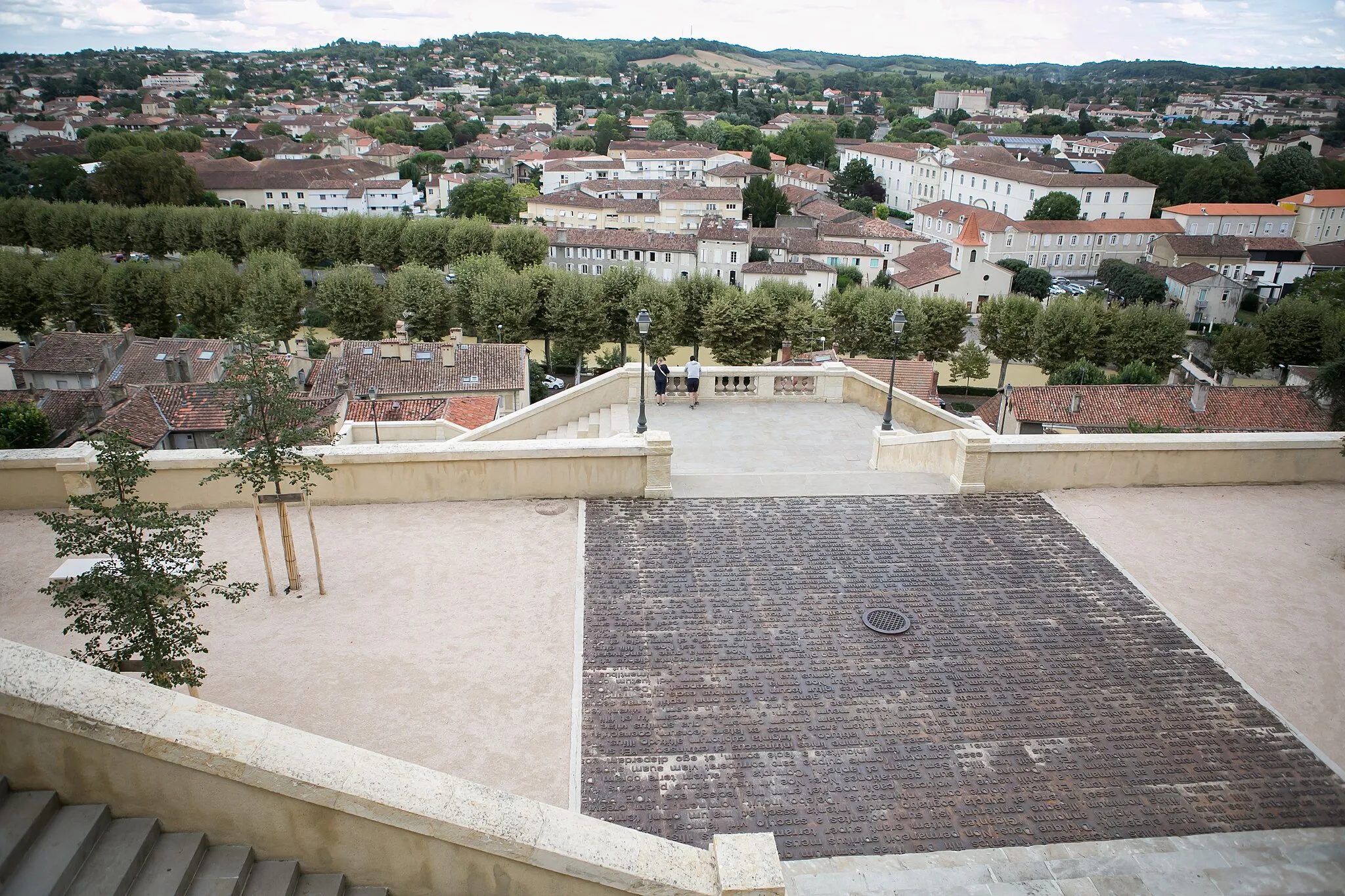 Photo showing: Escalier monumental d'Auch / Gers /  France